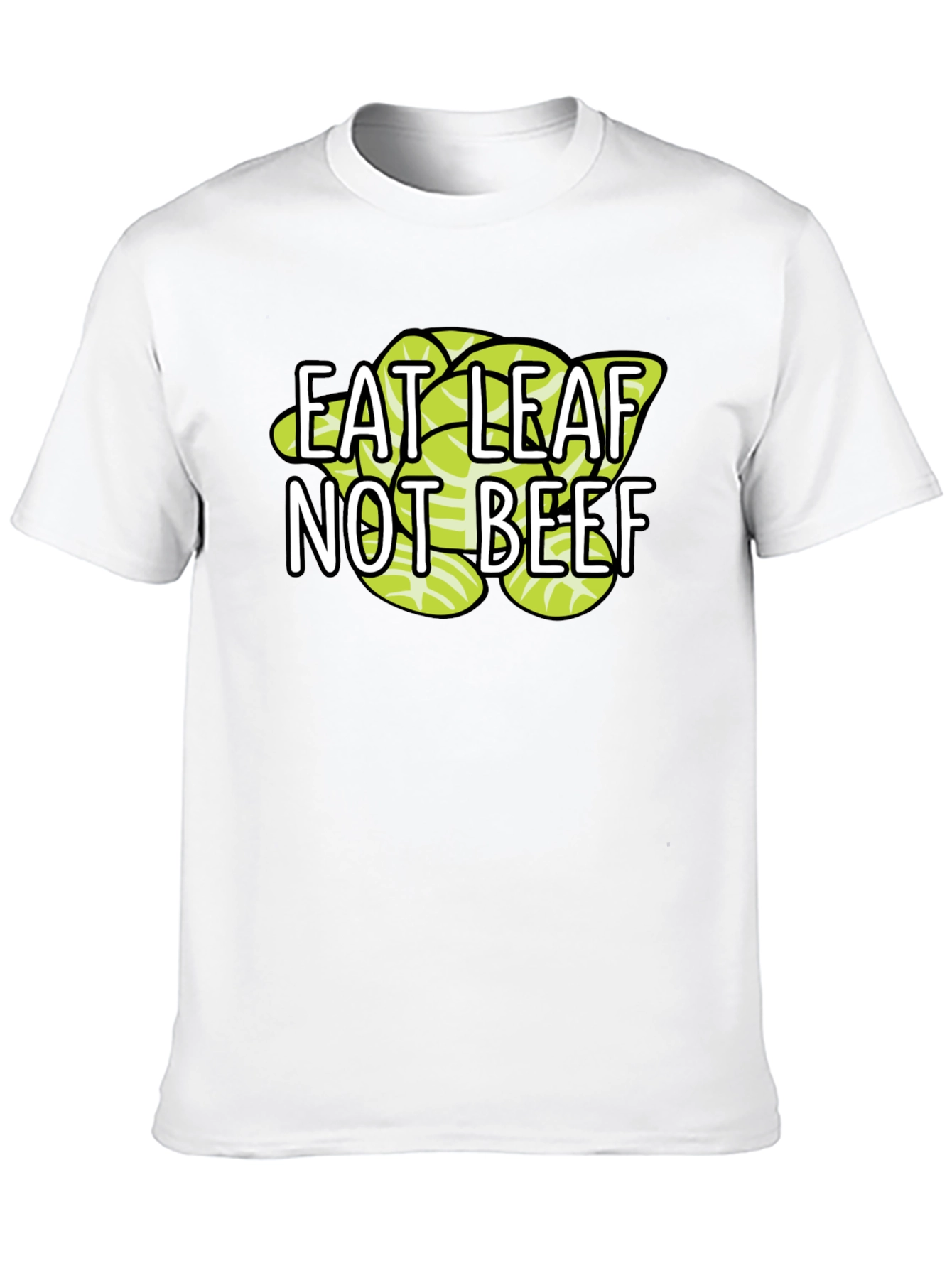 Eat Leaf Not Beef Vegan T-Shirt