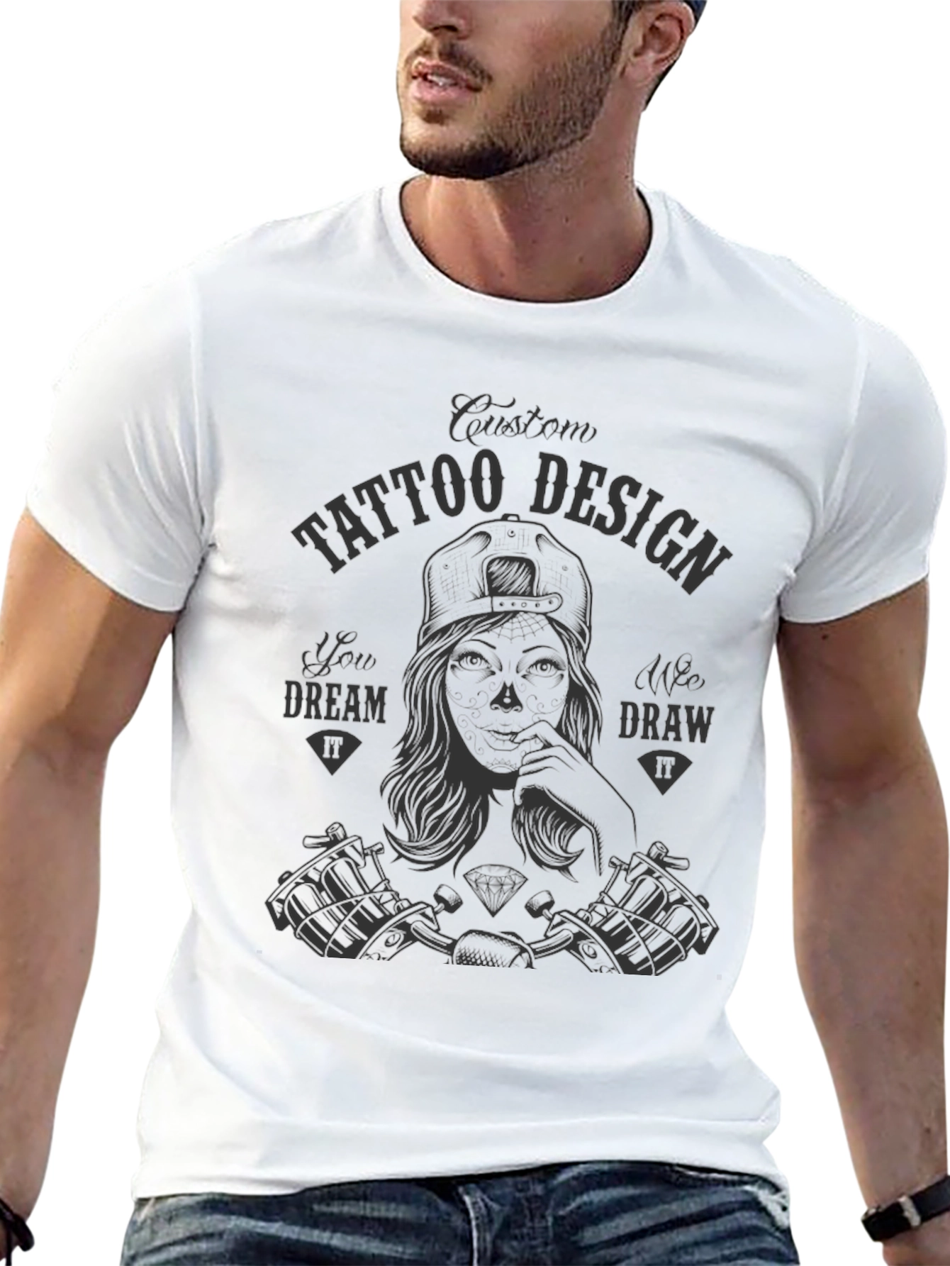 Custom Tattoo Design Graphic Tee