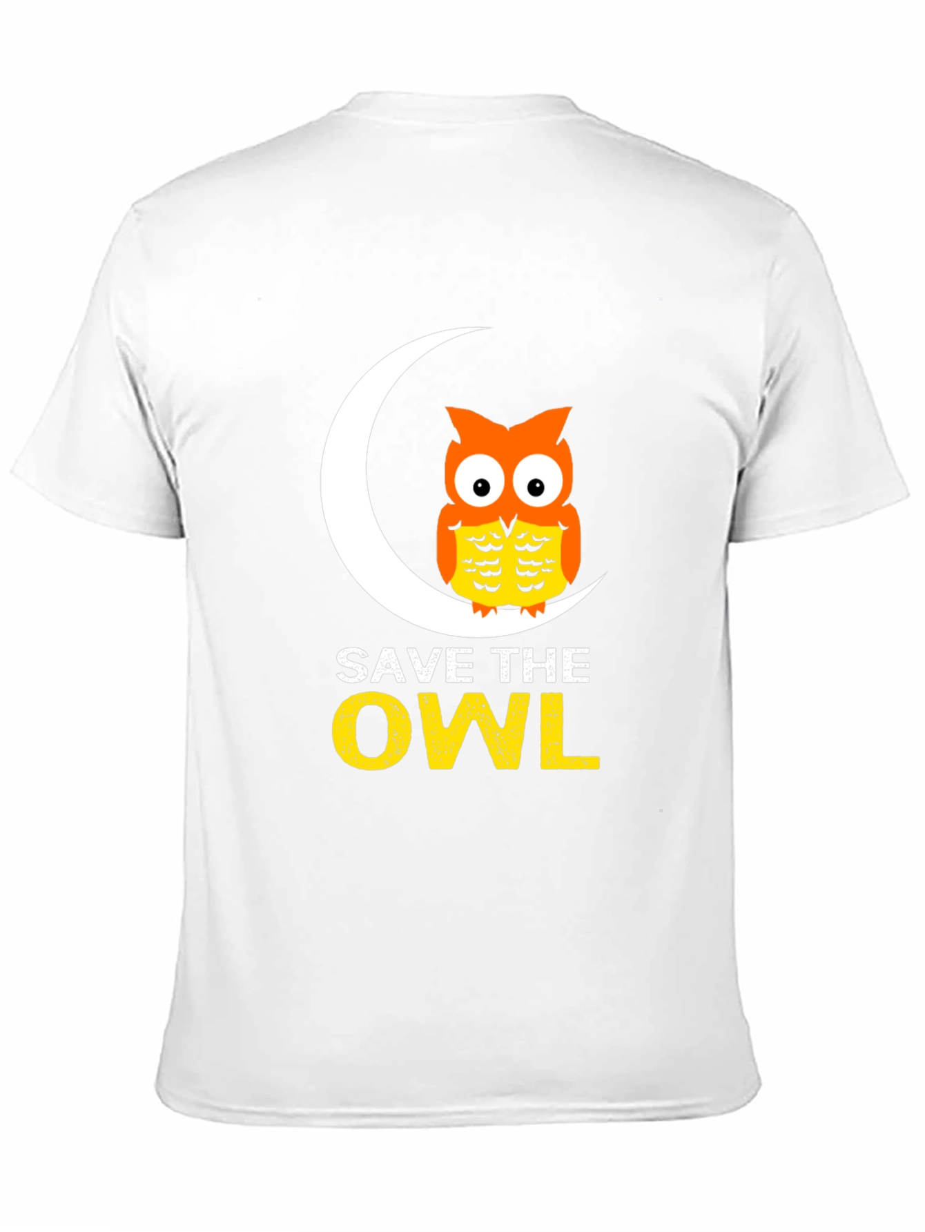 Save the Owl Graphic Tee - Black
