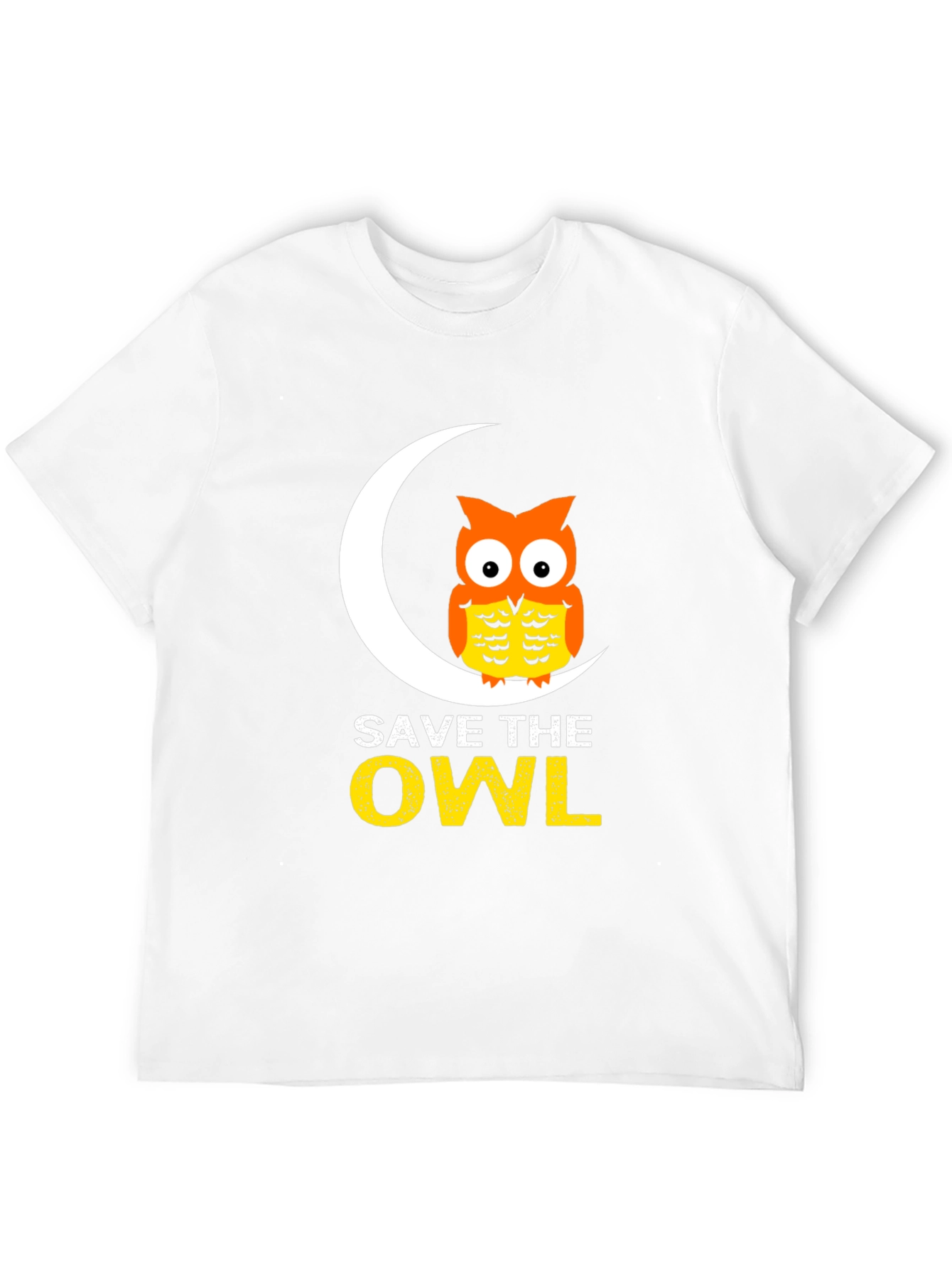 Save the Owl Graphic Tee - Black