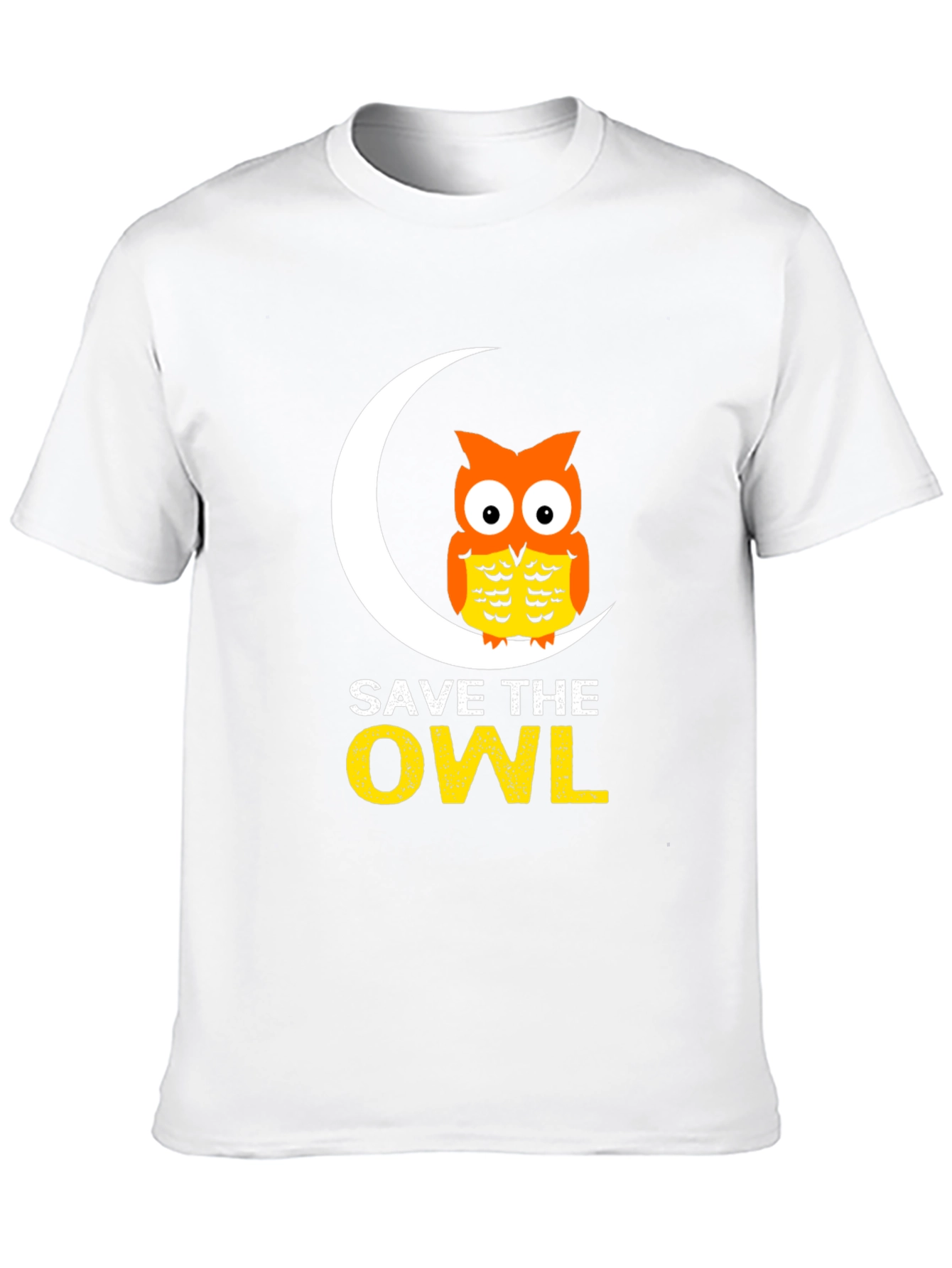 Save the Owl Graphic Tee - Black
