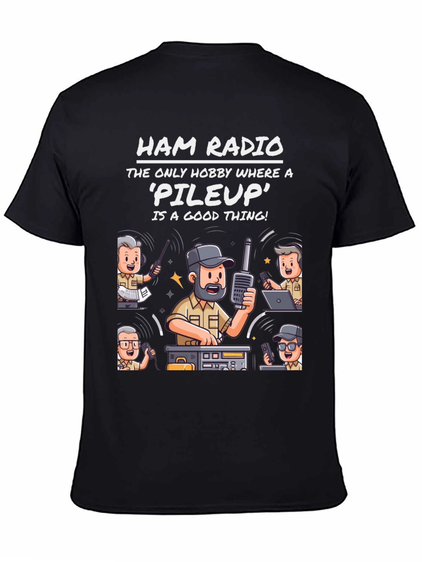 Ham Radio Pileup T-Shirt