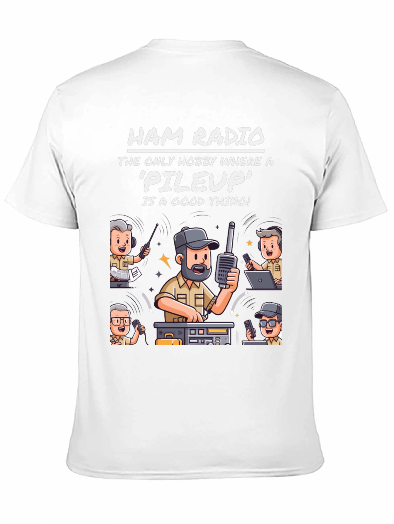 Ham Radio Pileup T-Shirt