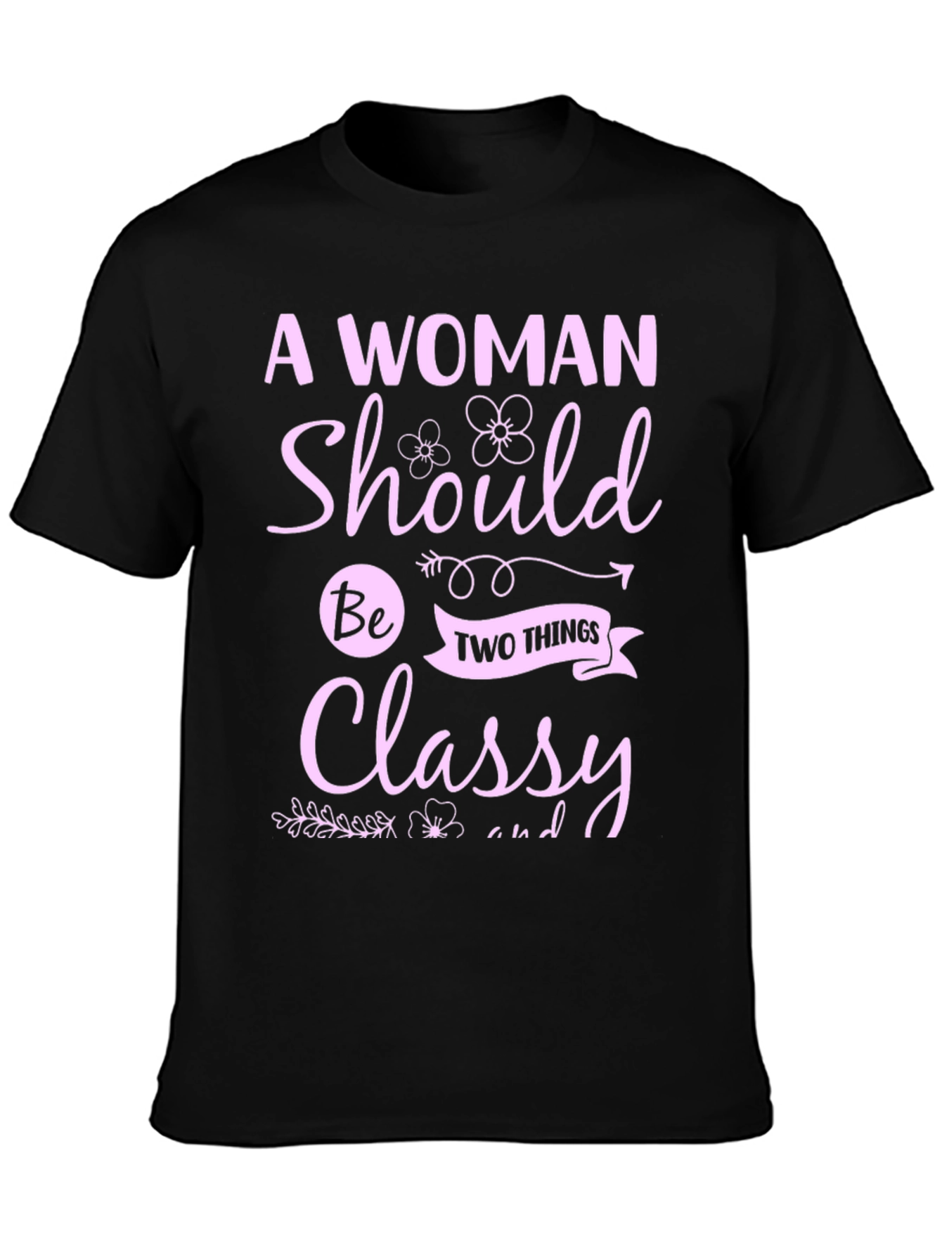 Classy Woman Graphic T-Shirt