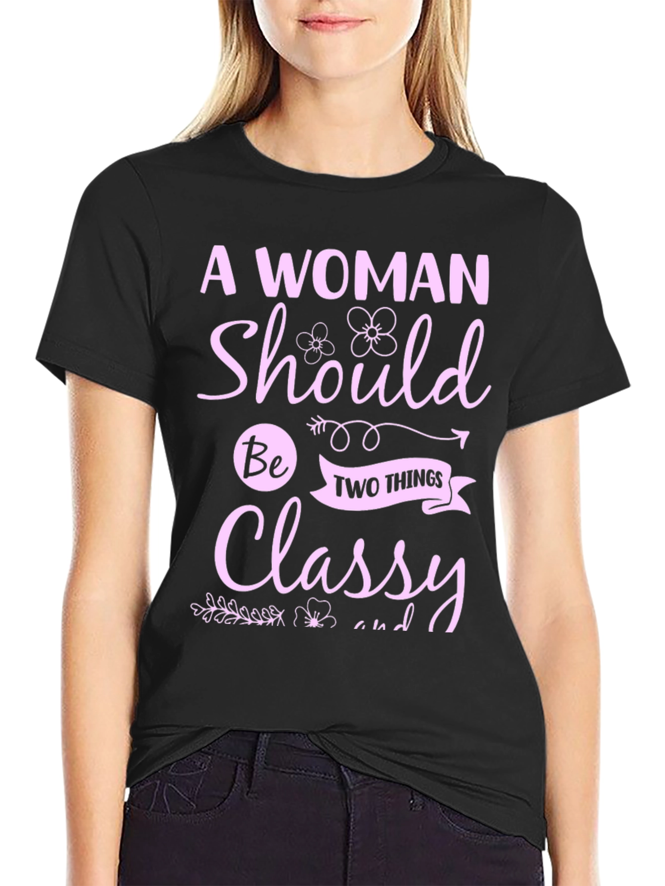 Classy Woman Graphic T-Shirt