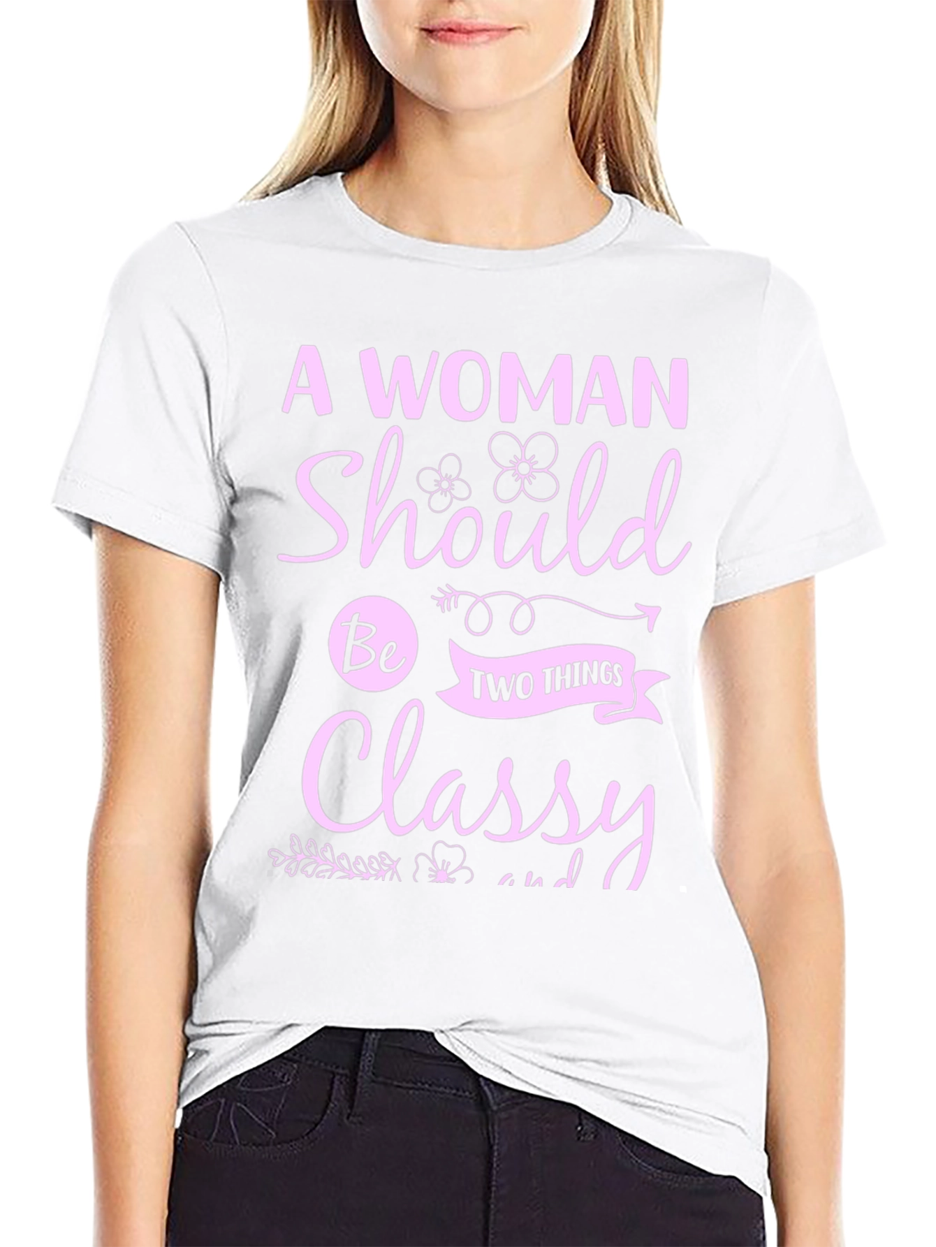 Classy Woman Graphic T-Shirt