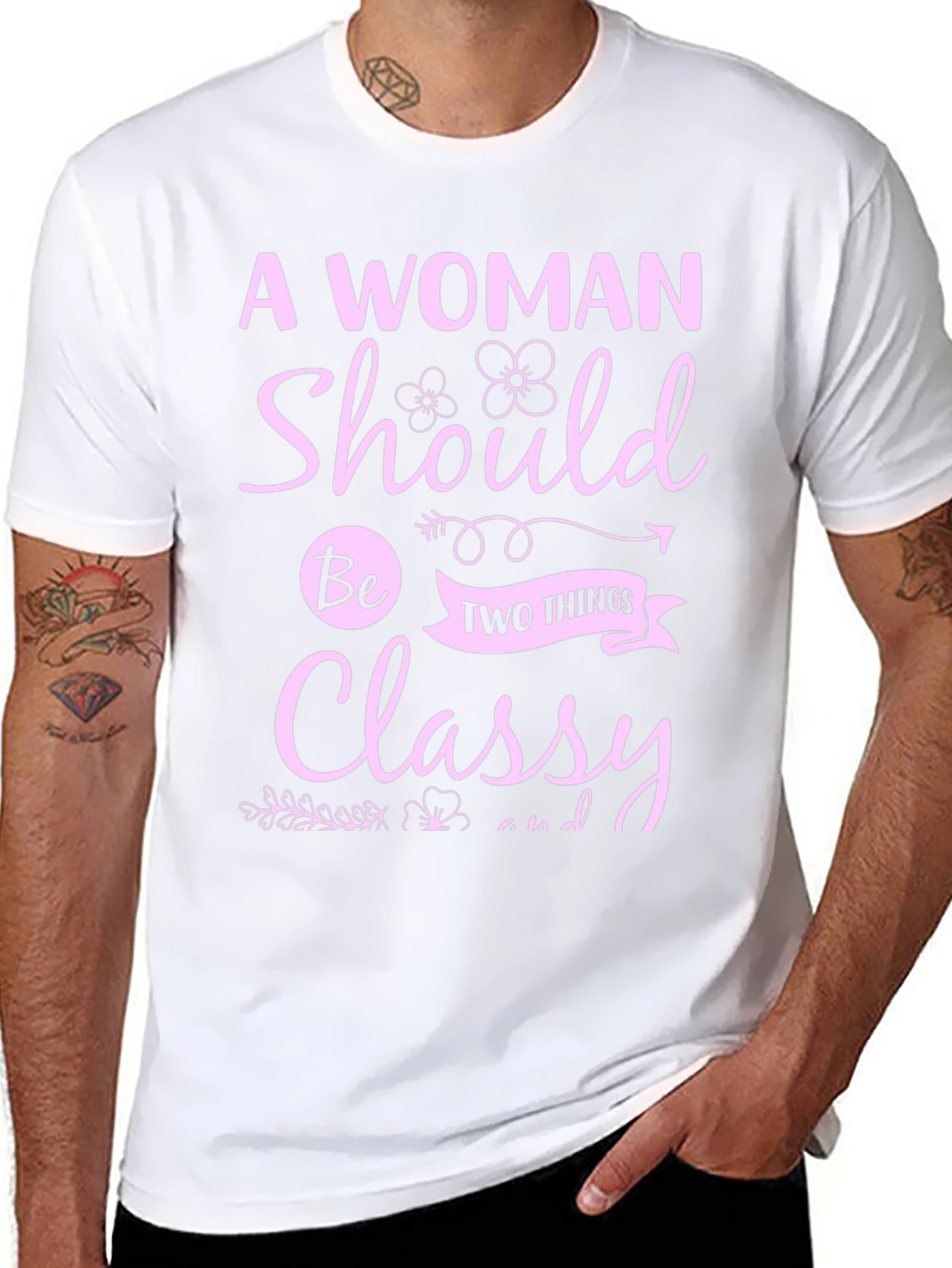 Classy Woman Graphic T-Shirt