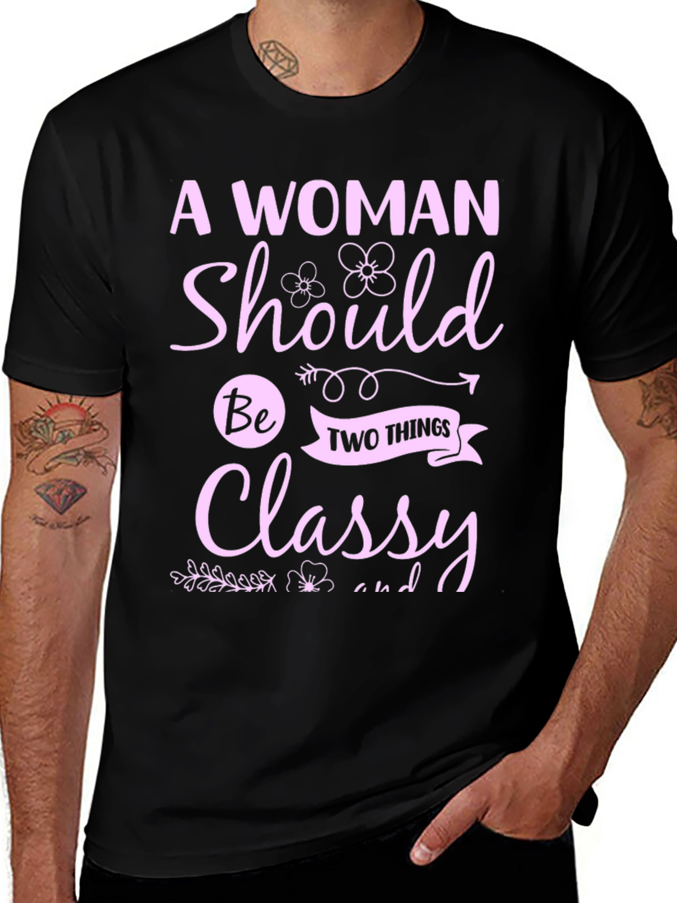 Classy Woman Graphic T-Shirt