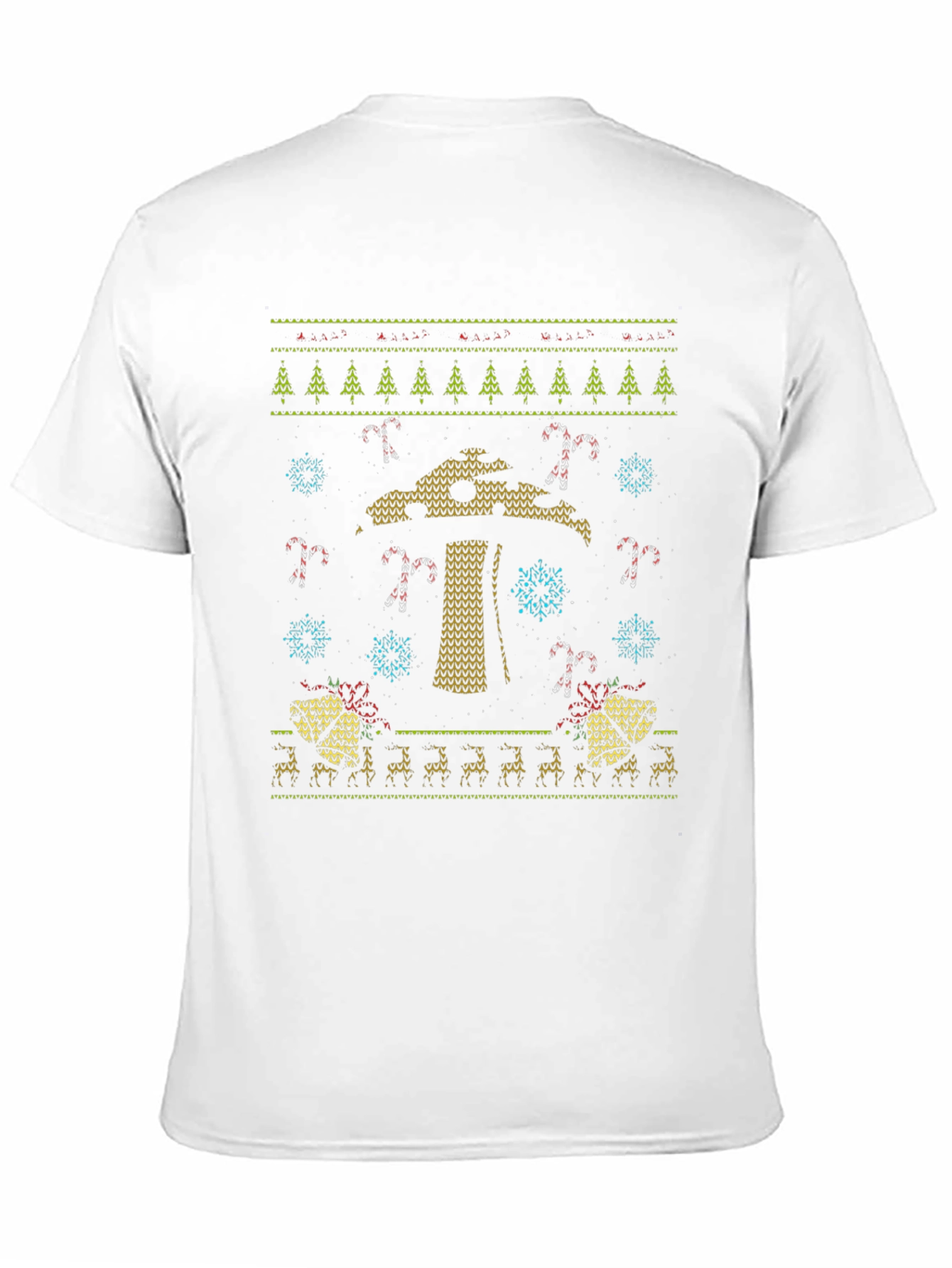 Ugly Christmas T-Shirt Palm Tree Holiday Party