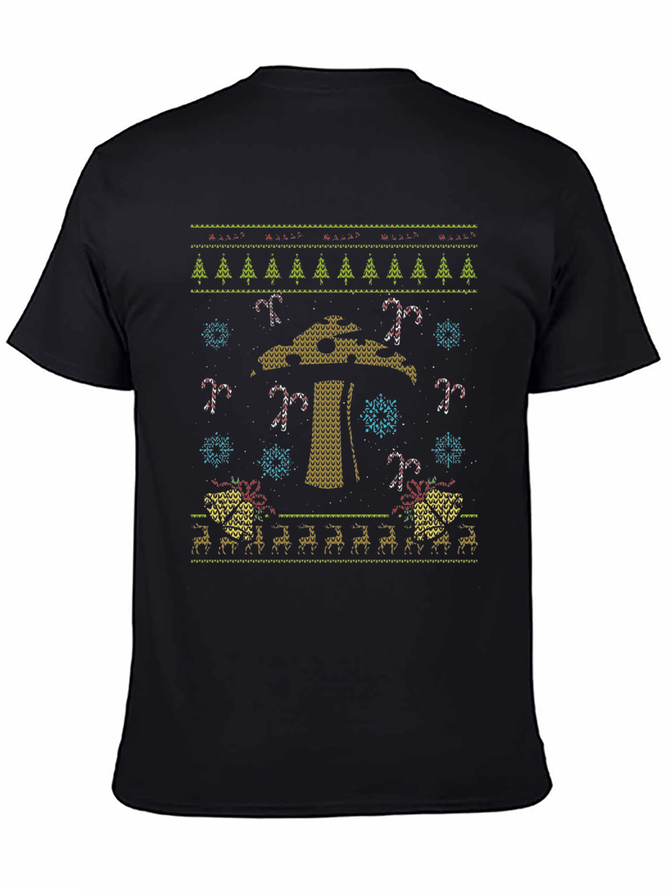 Ugly Christmas T-Shirt Palm Tree Holiday Party