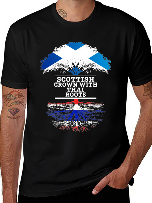 Scottish Grown with Thai Roots T-Shirt