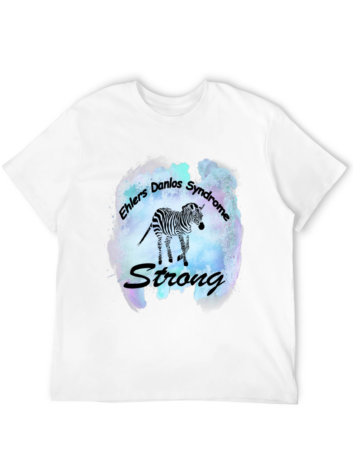 Ehlers Danlos Syndrome Zebra Strong T-Shirt