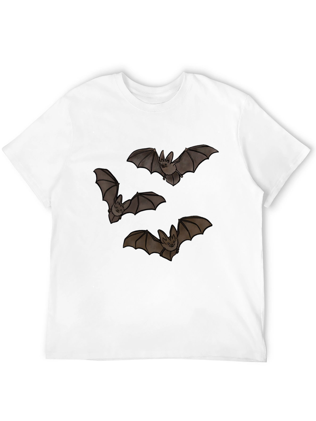 Bat Graphic Black T-Shirt