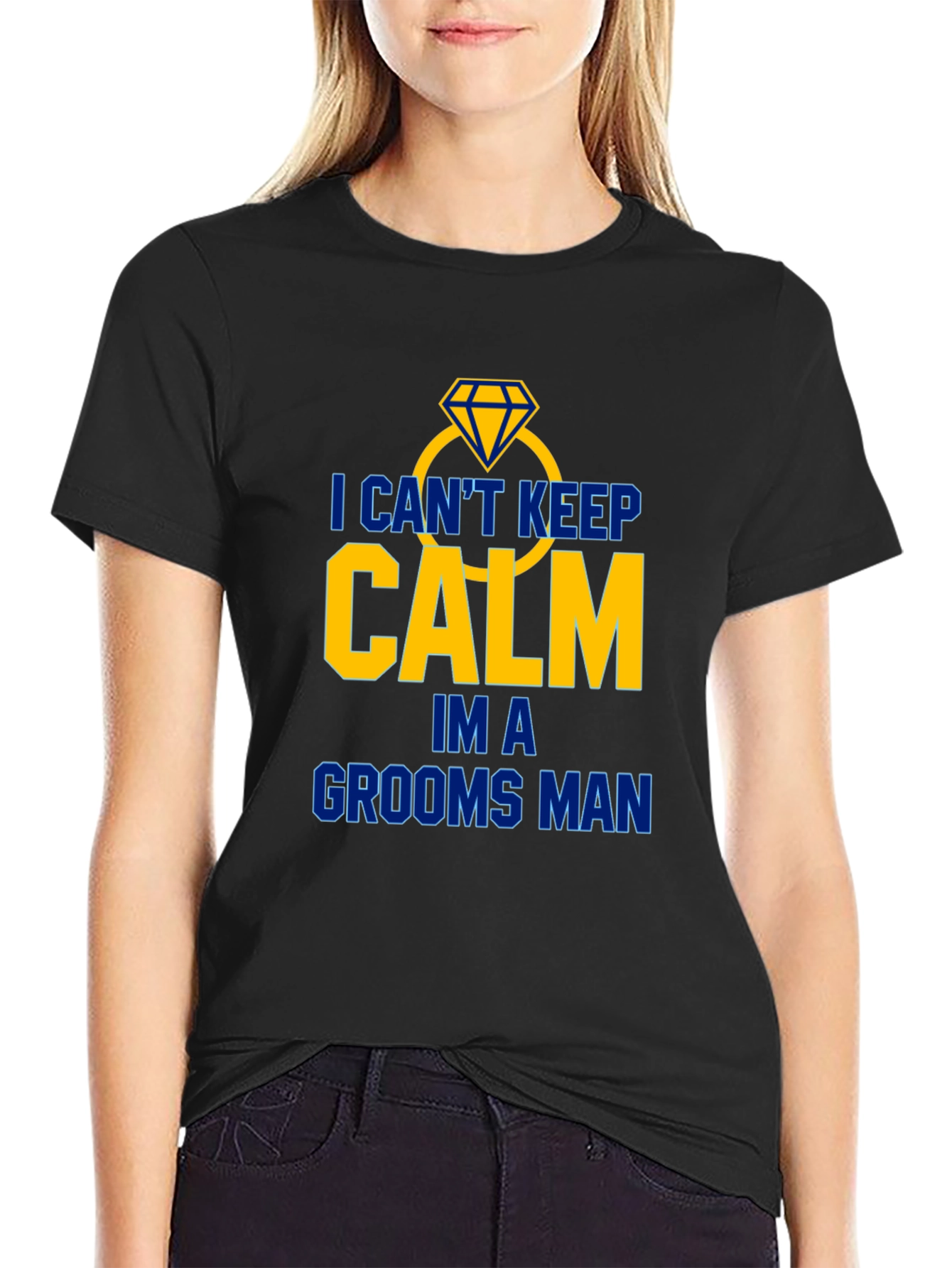 Groomsman T-Shirt: I Cant Keep Calm!