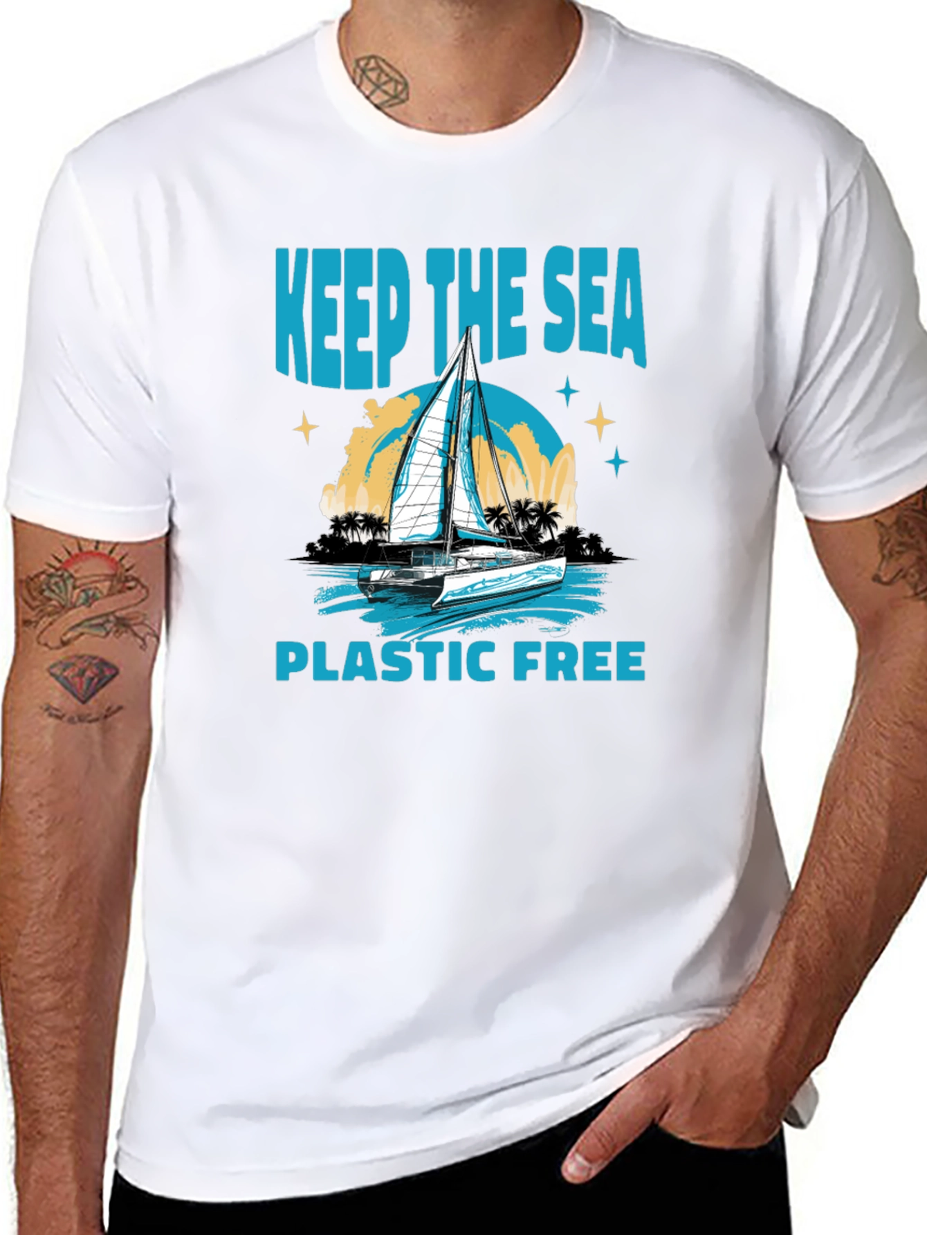 Keep The Sea Plastic Free T-Shirt