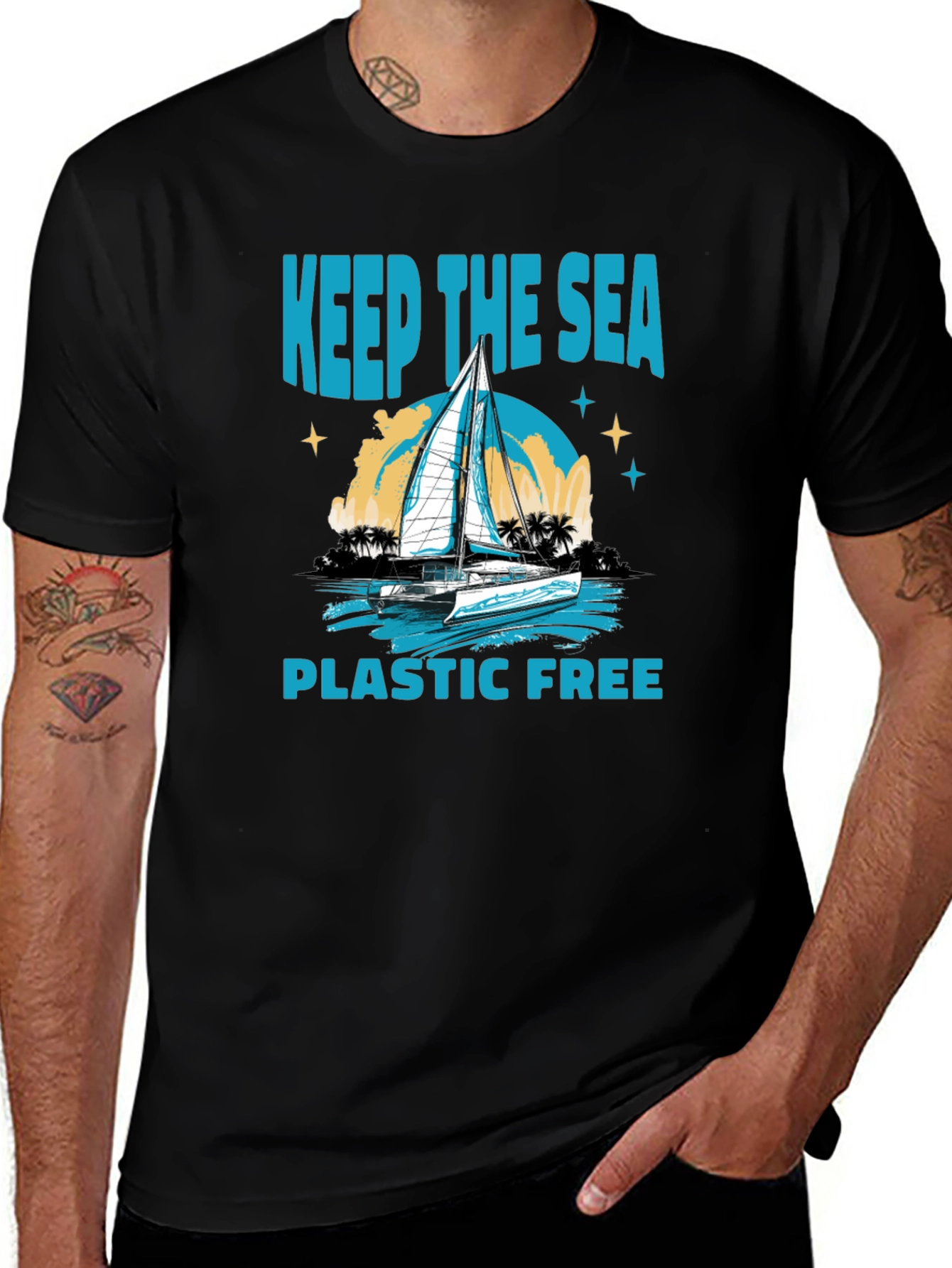 Keep The Sea Plastic Free T-Shirt