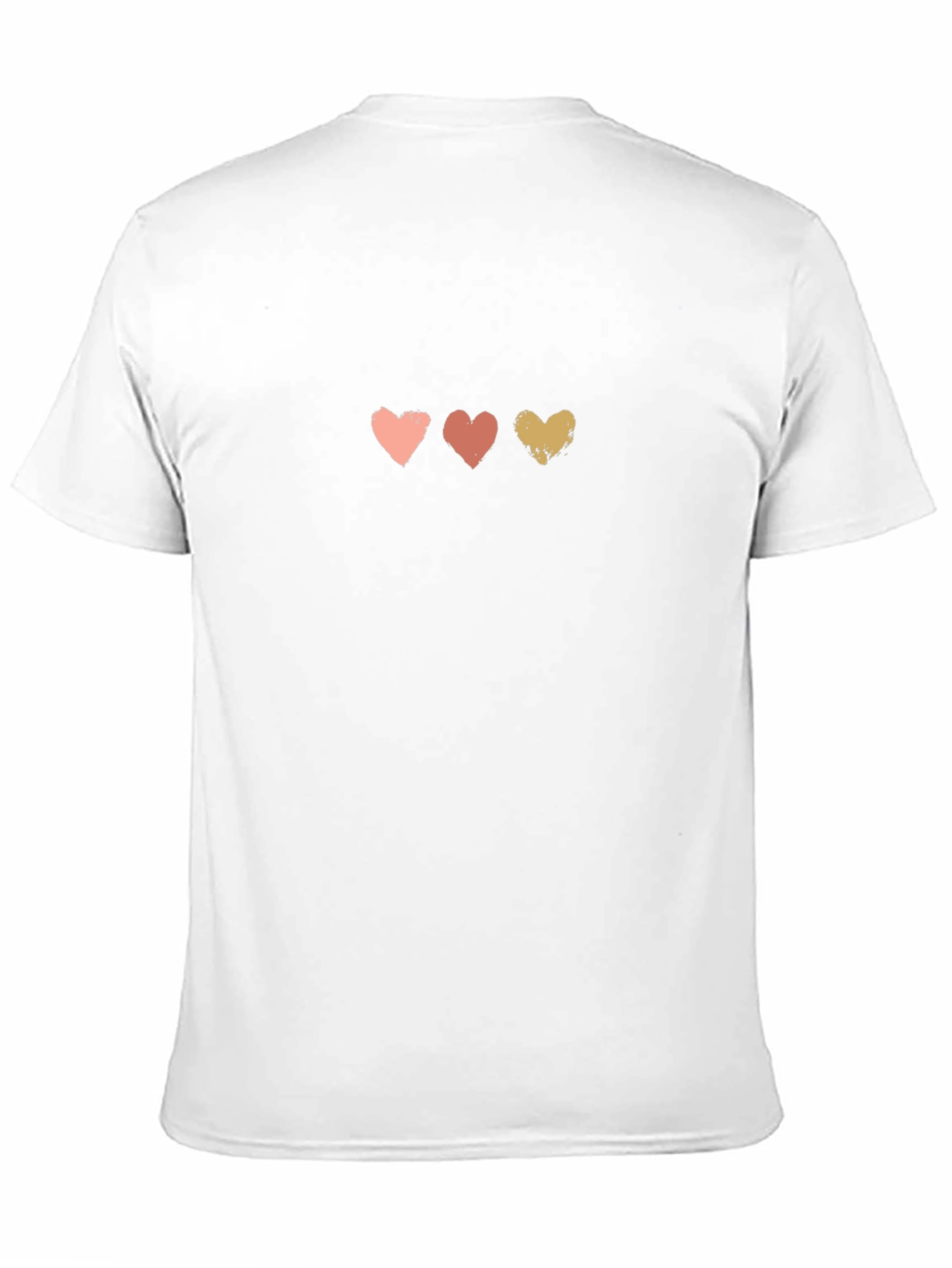 Three Hearts Graphic Tee - Soft Cotton Blend