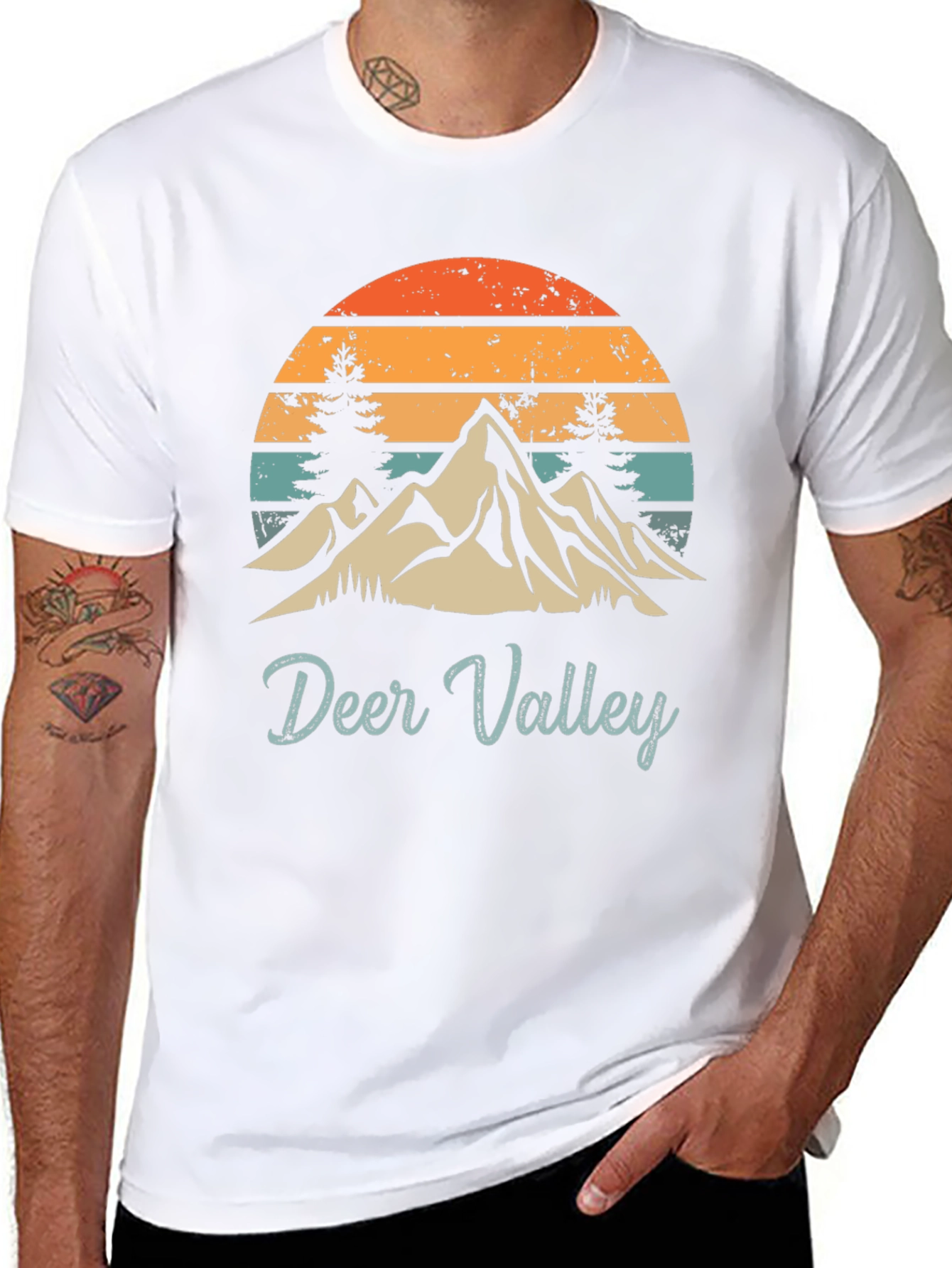 Deer Valley Retro Graphic Tee