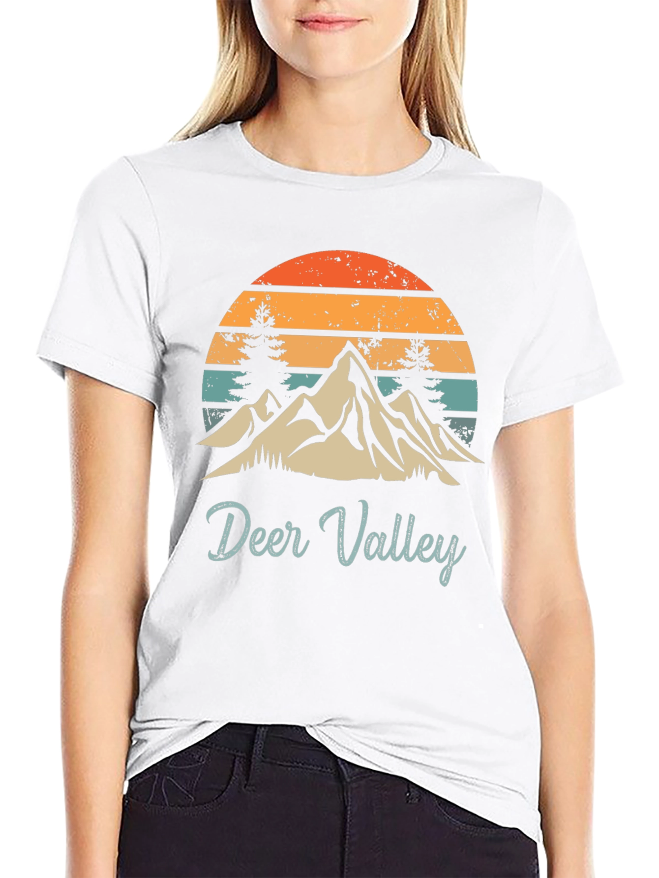 Deer Valley Retro Graphic Tee