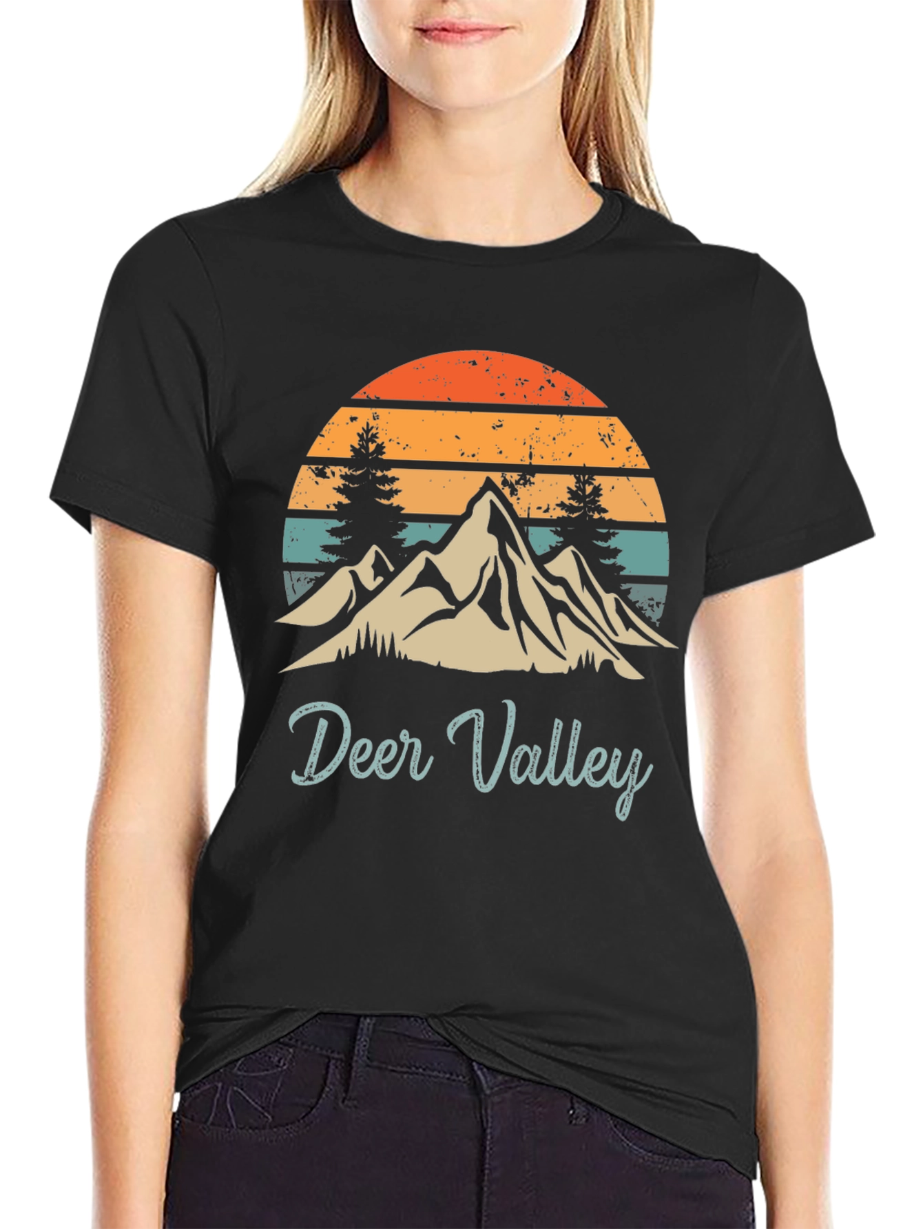 Deer Valley Retro Graphic Tee