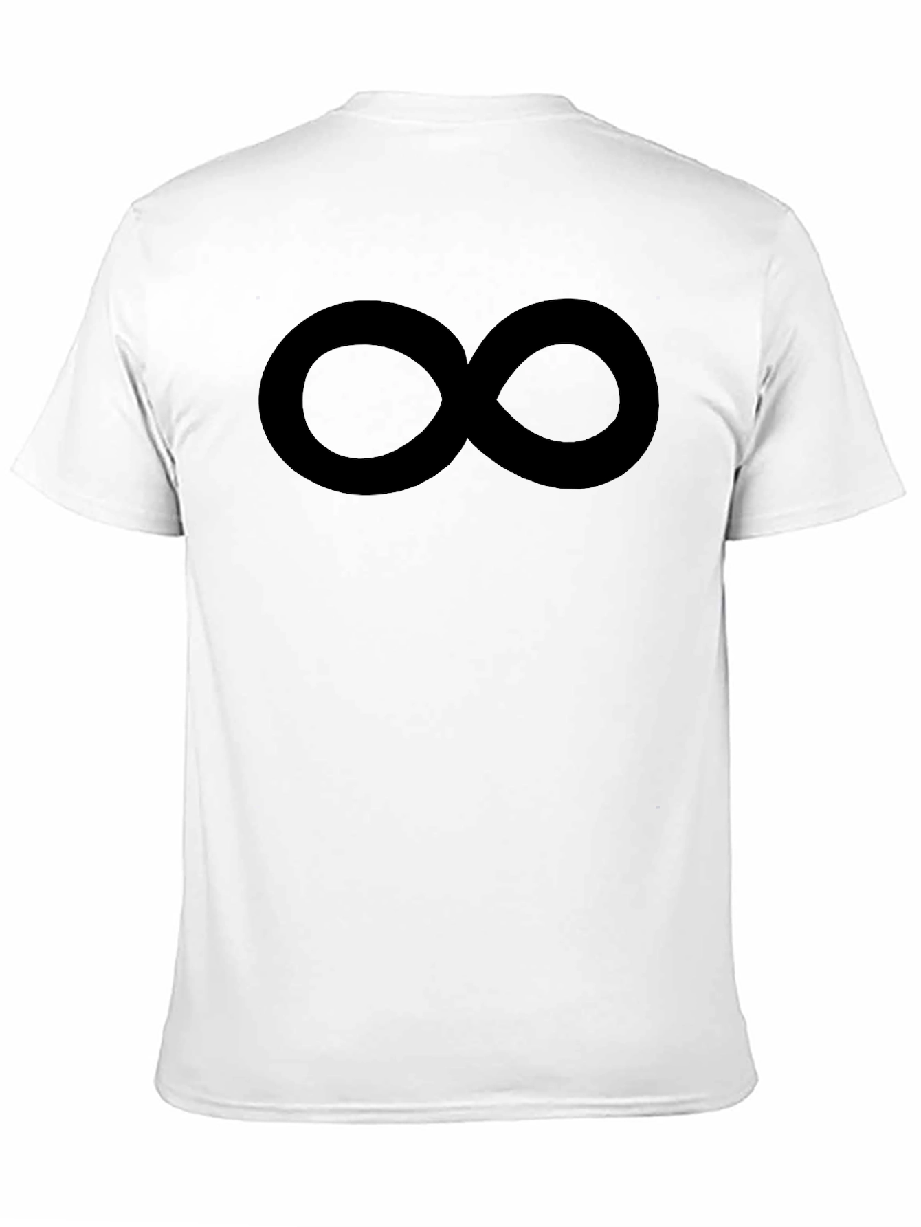Infinity Symbol Black T-Shirt