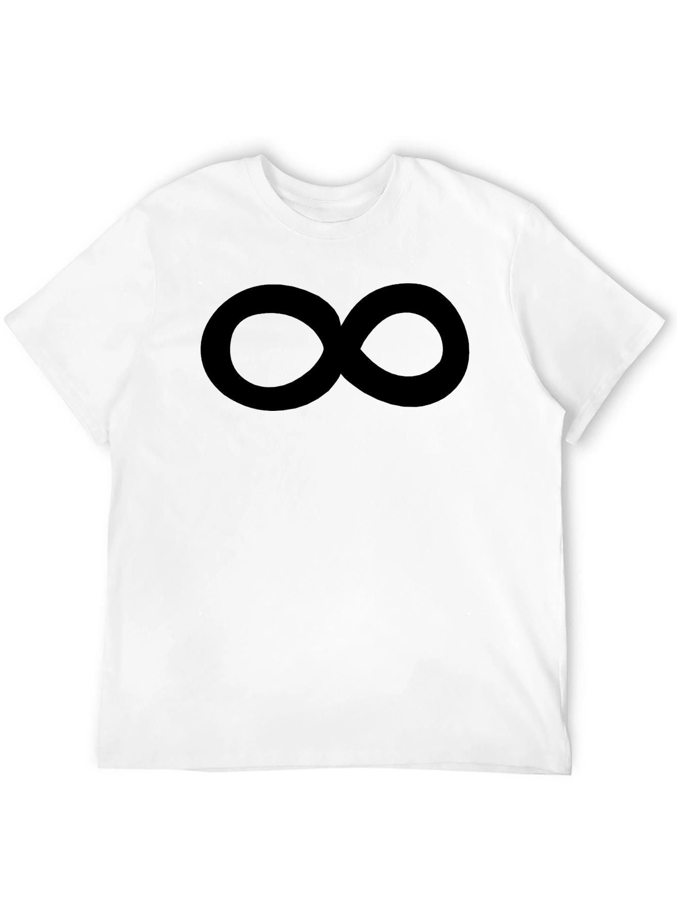 Infinity Symbol Black T-Shirt