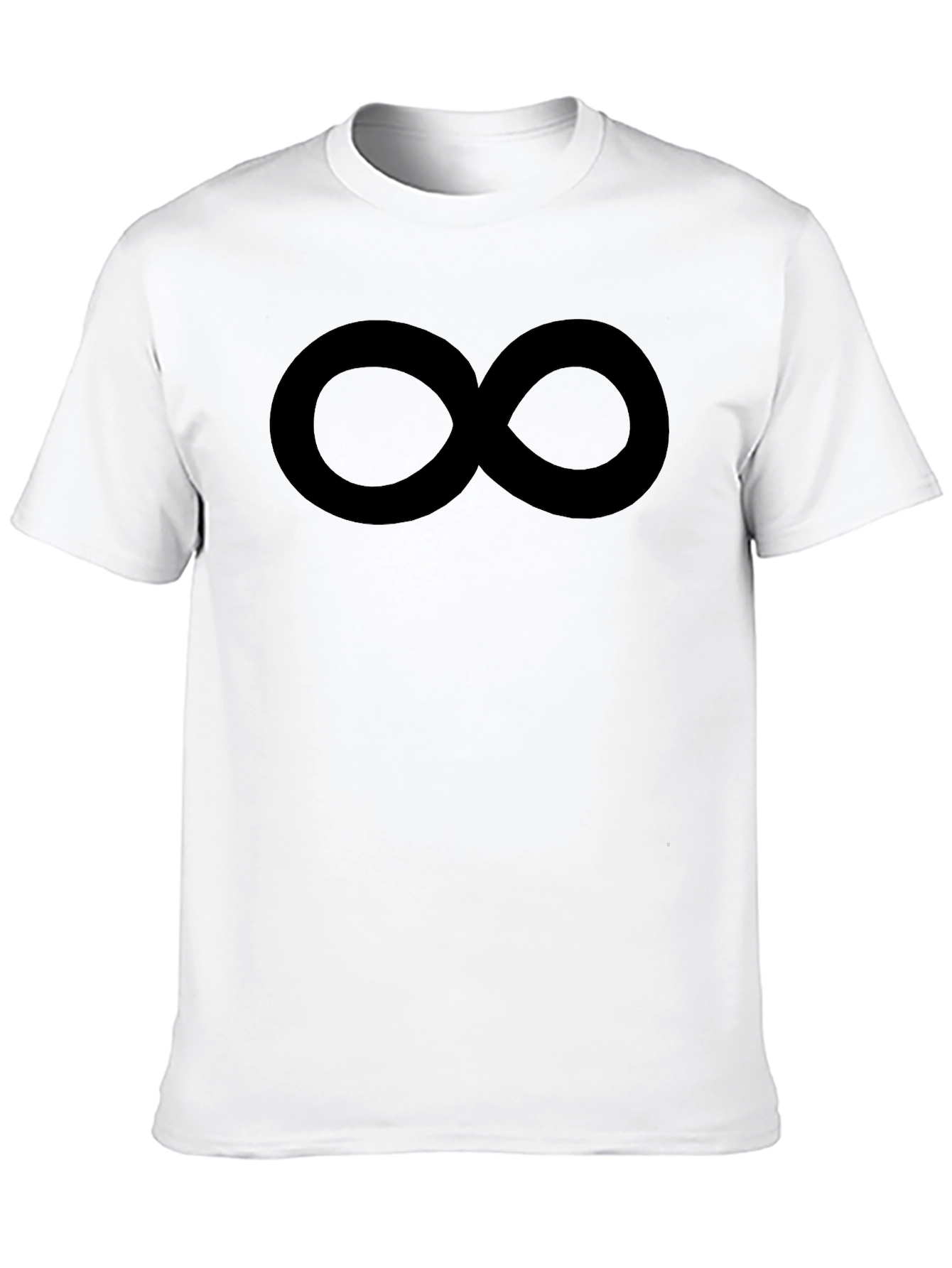 Infinity Symbol Black T-Shirt