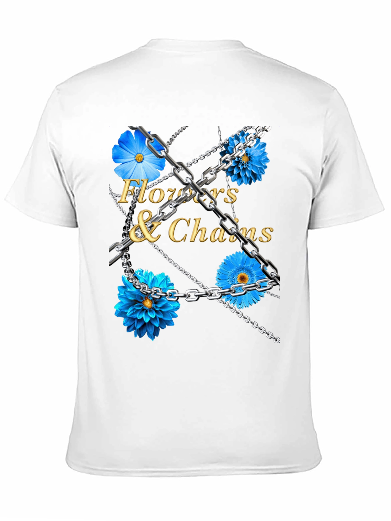 Flowers & Chains Graphic T-Shirt