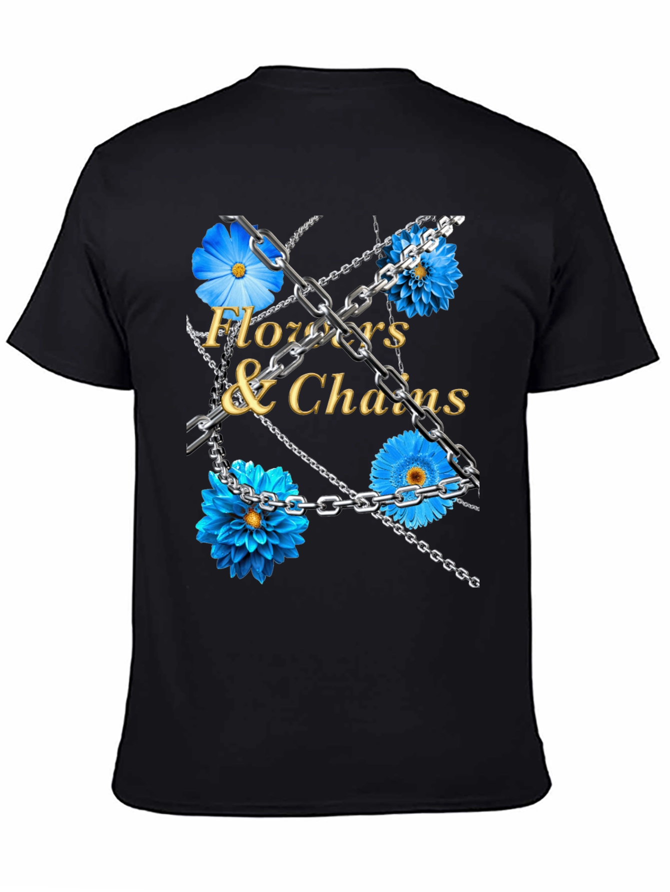 Flowers & Chains Graphic T-Shirt