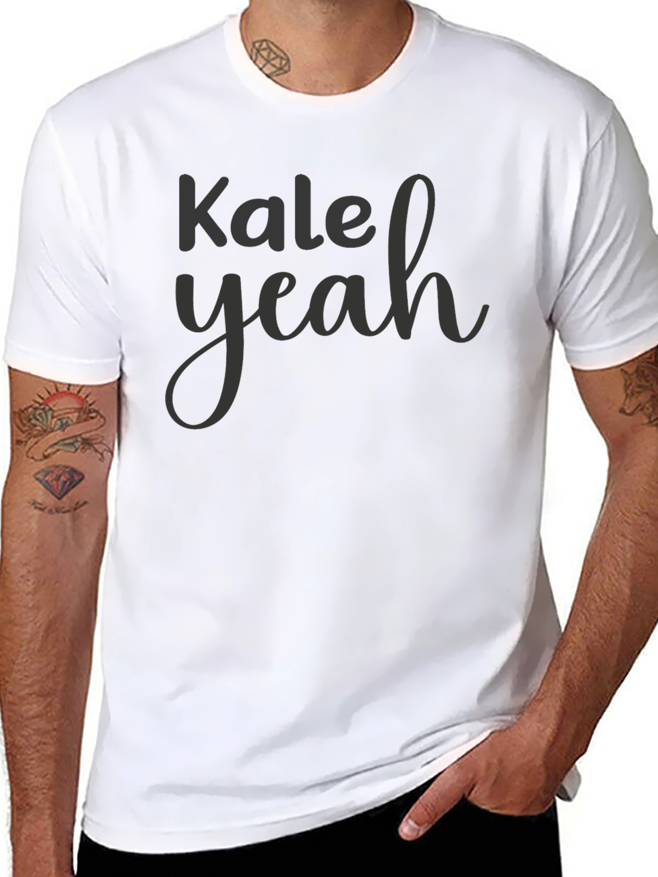 Kale Yeah! Graphic Tee - Trendy & Comfy