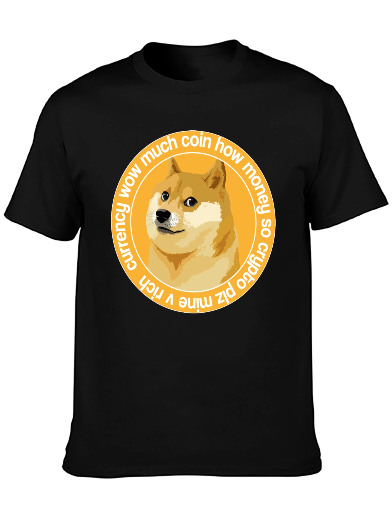 Doge Meme T-Shirt - Crypto Currency