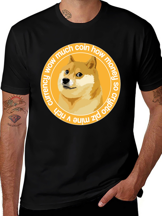 Doge Meme T-Shirt - Crypto Currency