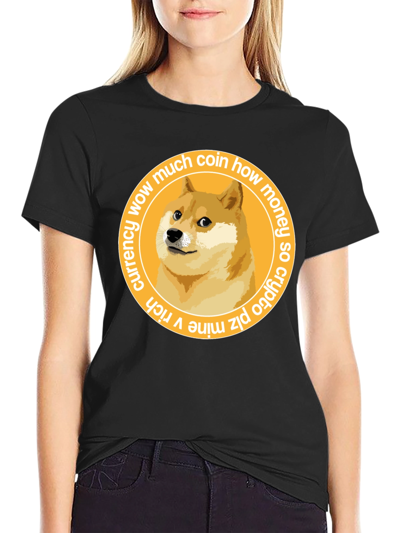 Doge Meme T-Shirt - Crypto Currency