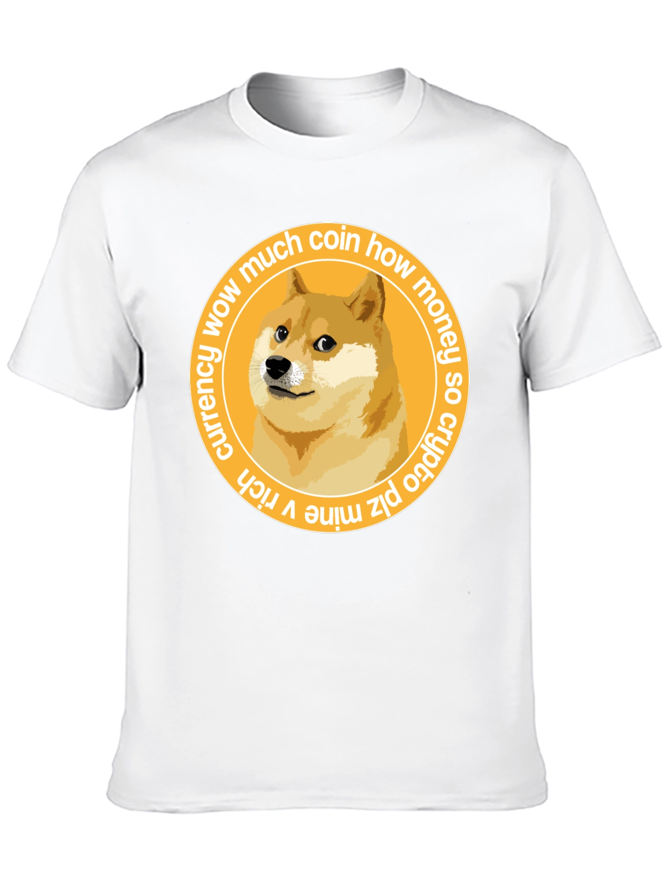 Doge Meme T-Shirt - Crypto Currency