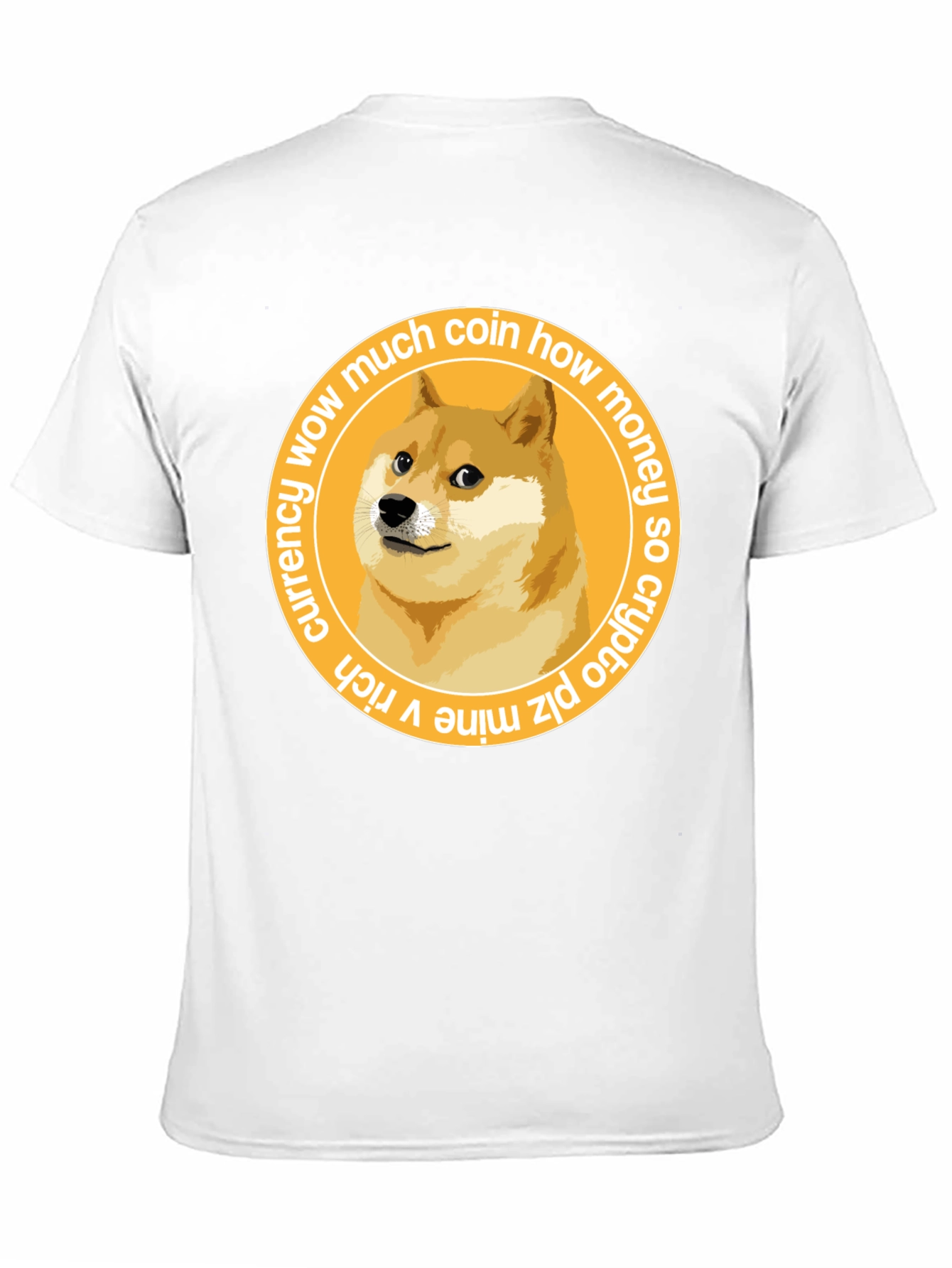Doge Meme T-Shirt - Crypto Currency