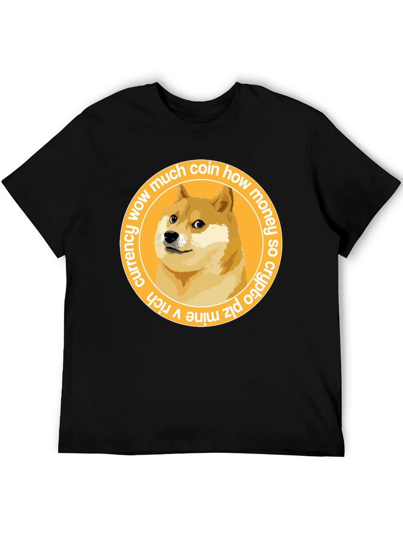 Doge Meme T-Shirt - Crypto Currency