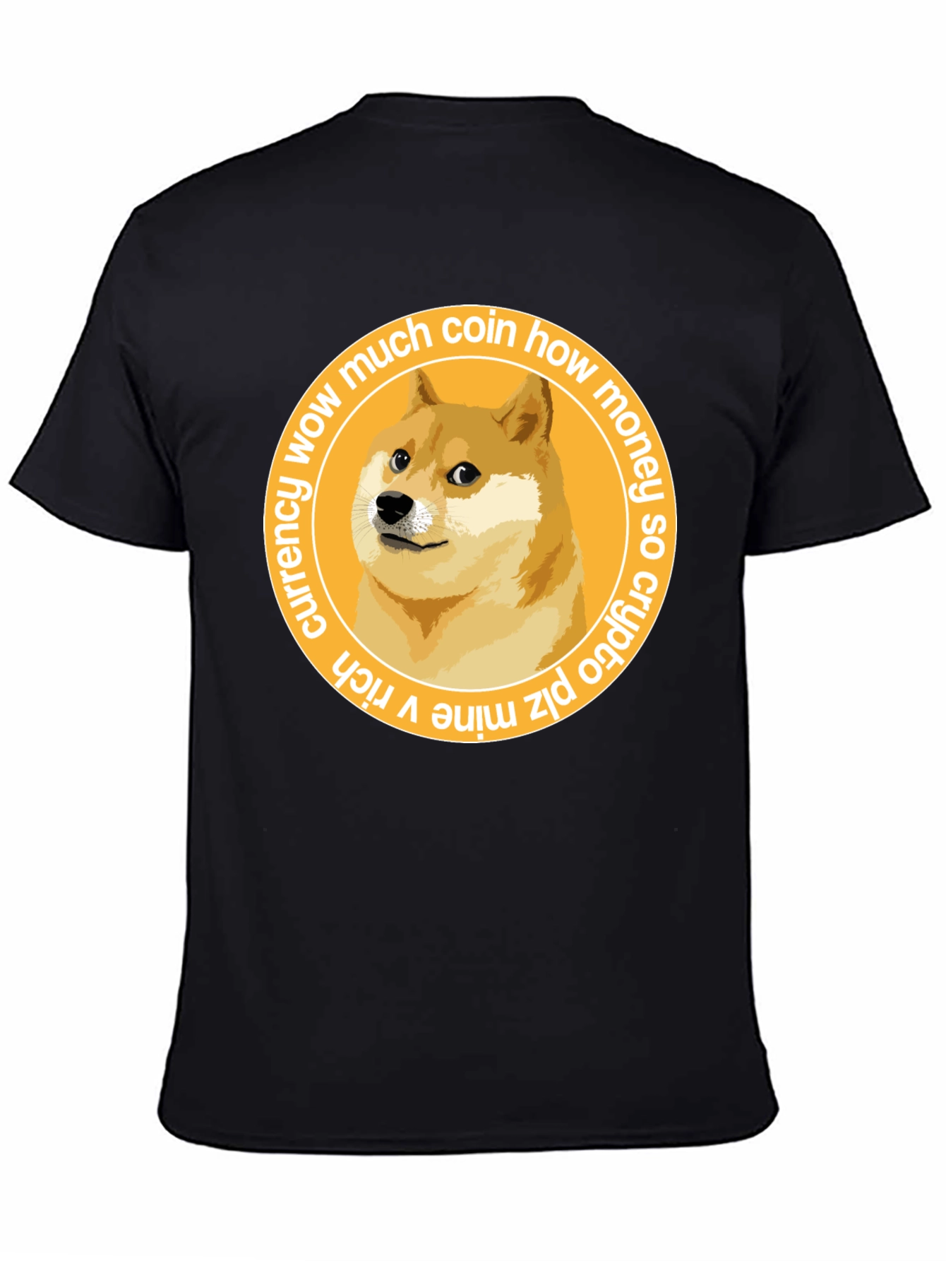 Doge Meme T-Shirt - Crypto Currency
