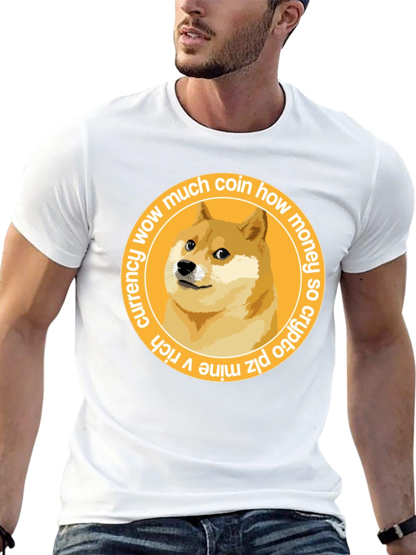 Doge Meme T-Shirt - Crypto Currency