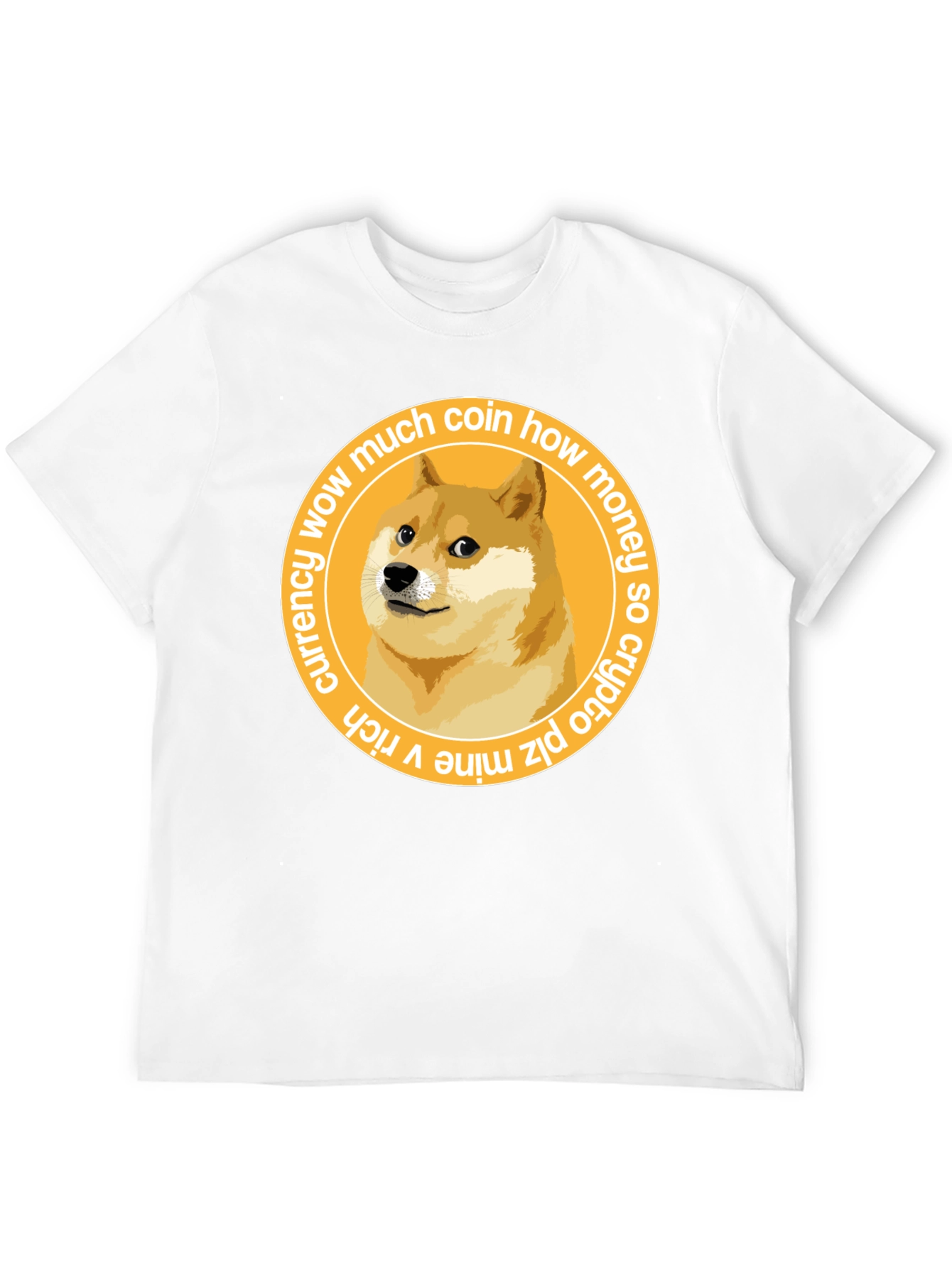 Doge Meme T-Shirt - Crypto Currency
