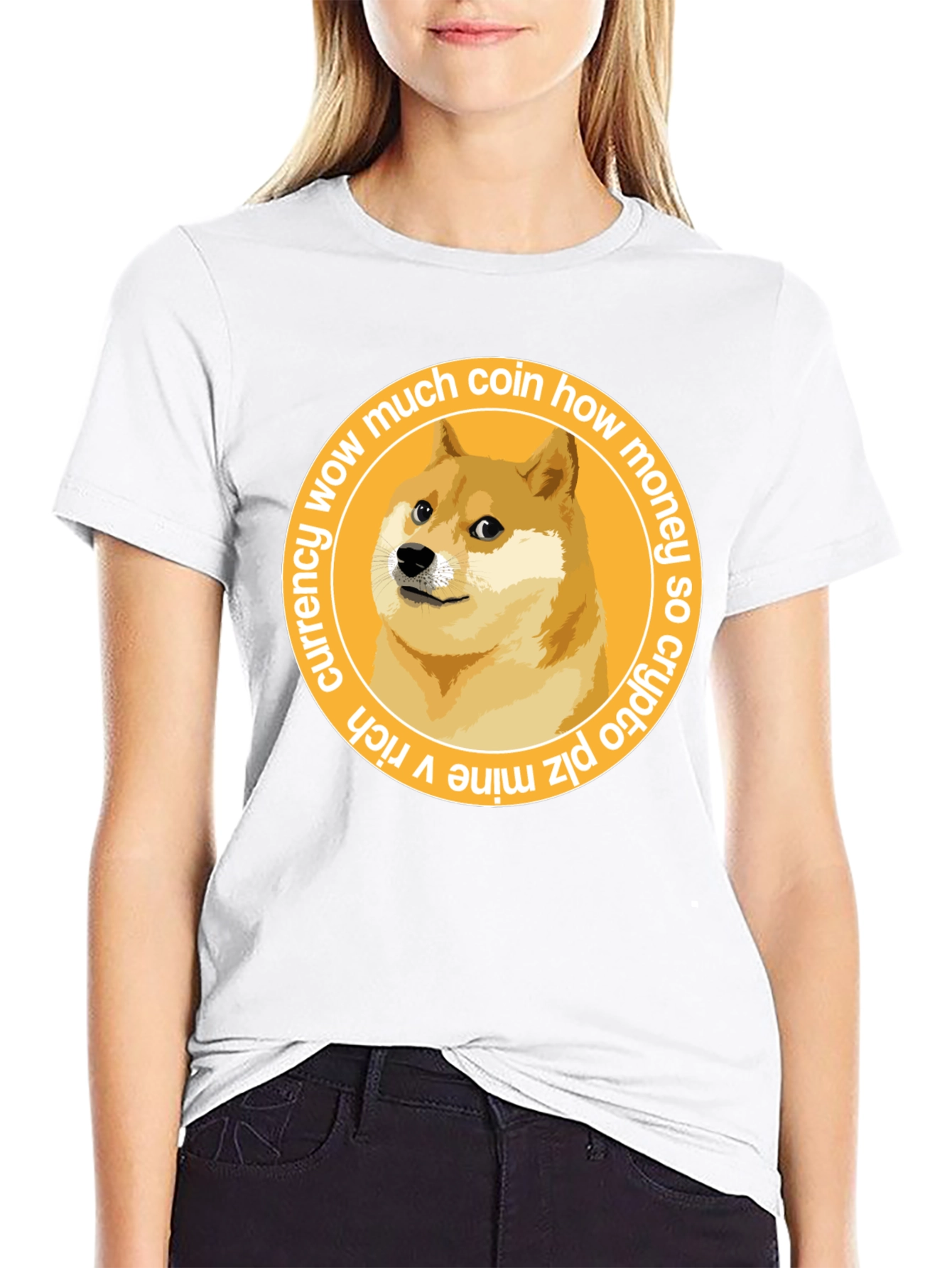 Doge Meme T-Shirt - Crypto Currency