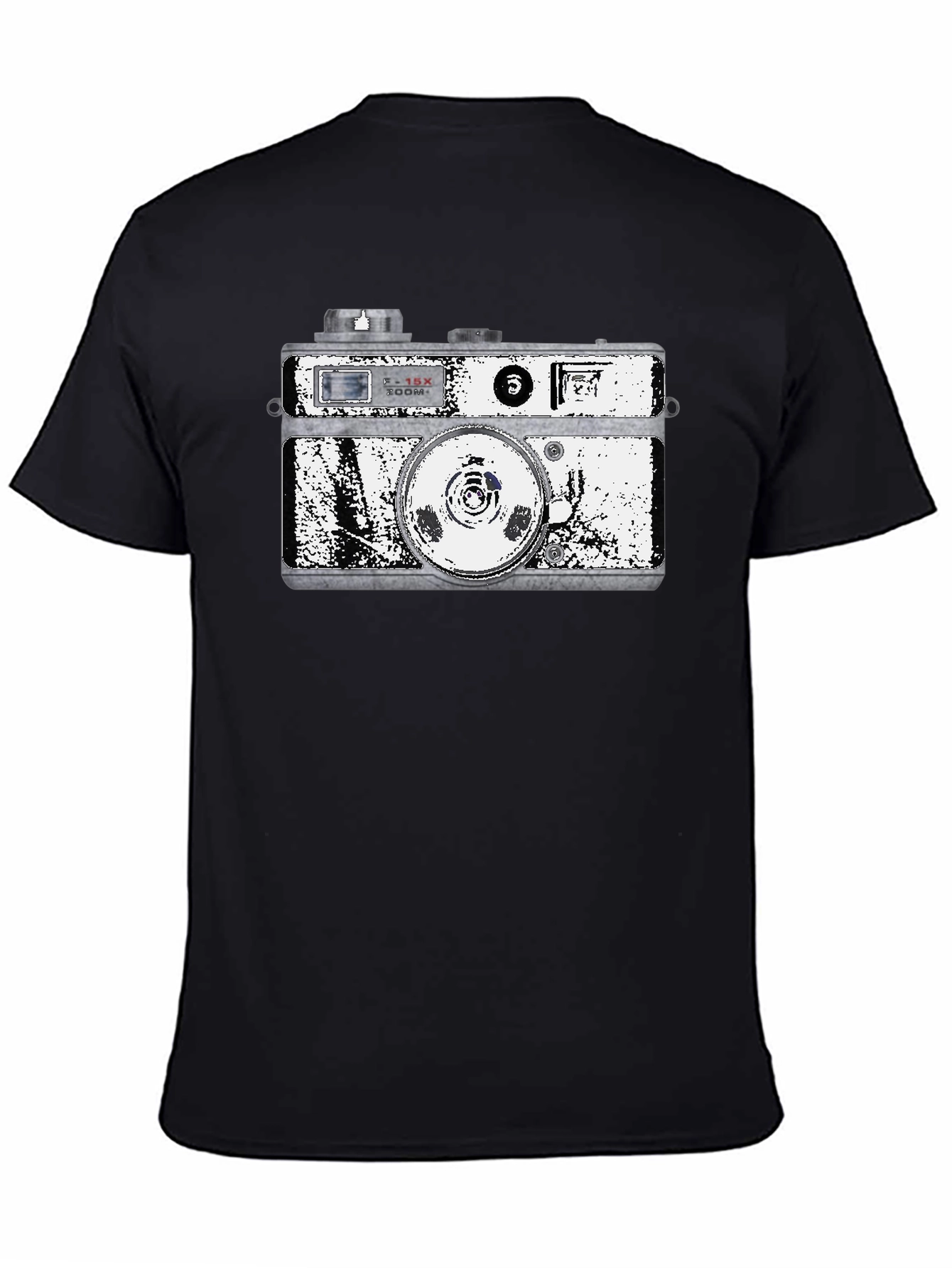 Retro Camera Graphic T-Shirt - Classic Style