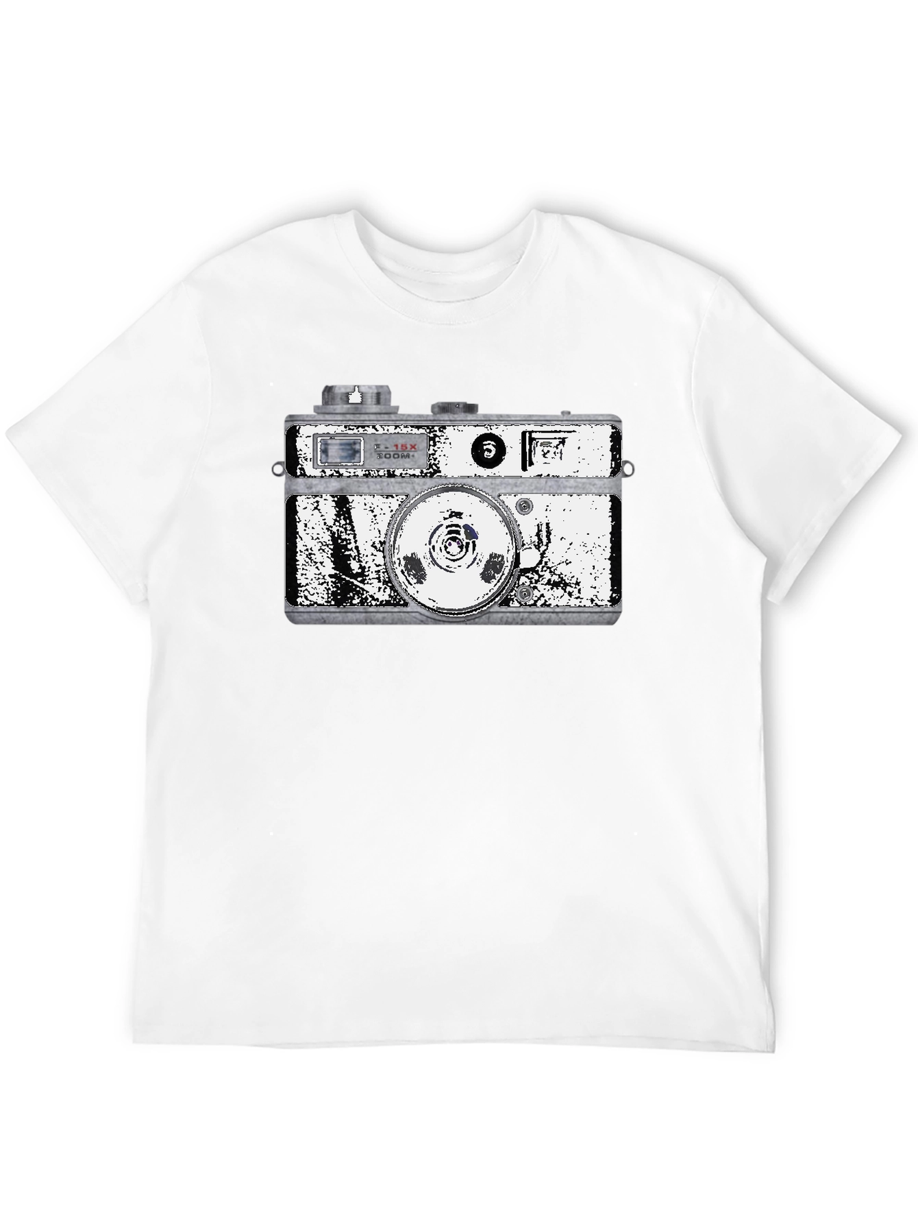 Retro Camera Graphic T-Shirt - Classic Style