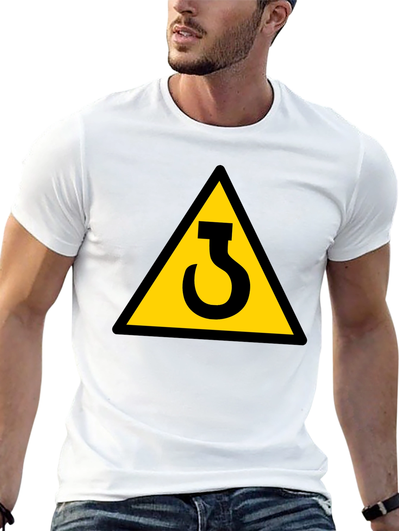 Warning Crane Hook T-Shirt