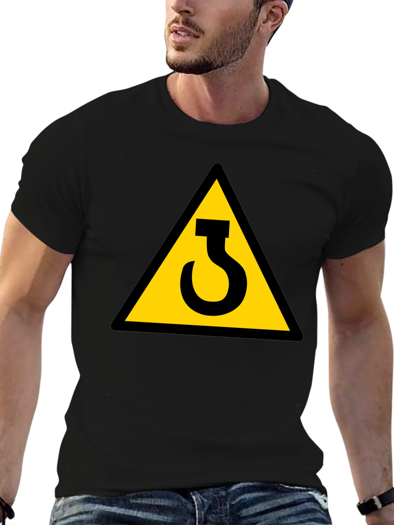 Warning Crane Hook T-Shirt