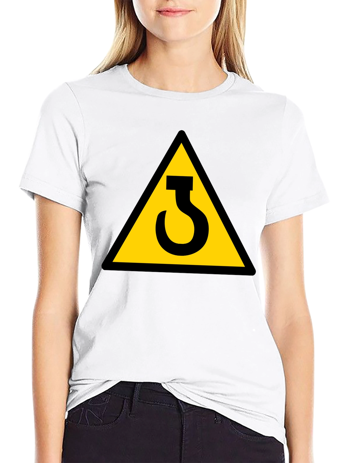 Warning Crane Hook T-Shirt