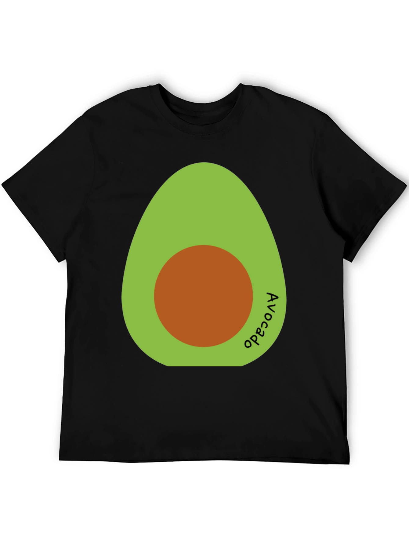 Avocado Graphic T-Shirt - Black