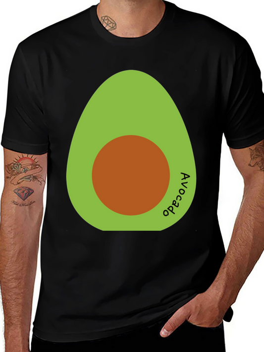Avocado Graphic T-Shirt - Black