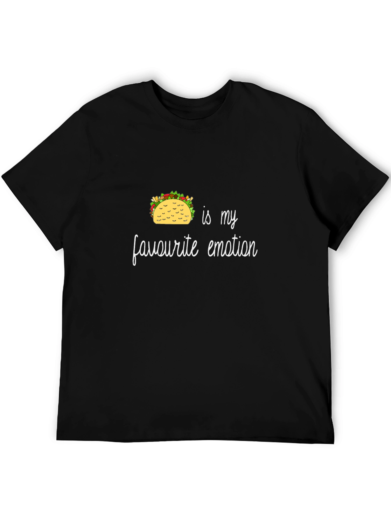 Taco is My Favorite Emotion Graphic T-Shirt