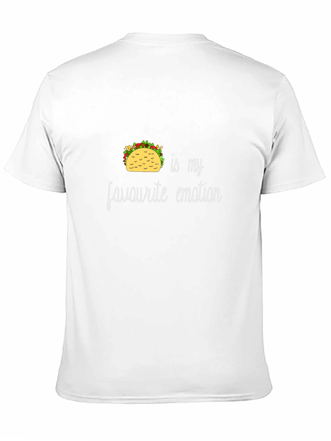 Taco is My Favorite Emotion Graphic T-Shirt