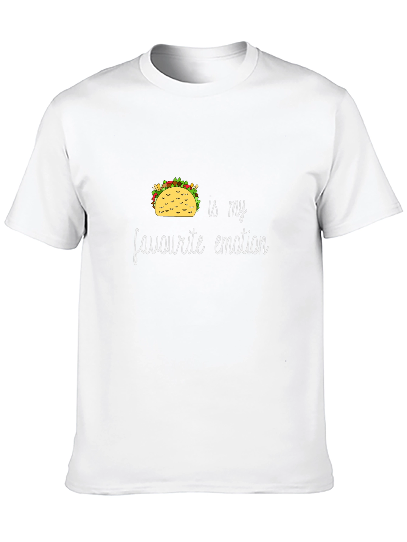 Taco is My Favorite Emotion Graphic T-Shirt